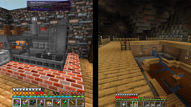 Puteran Minecraft Mode Heavily