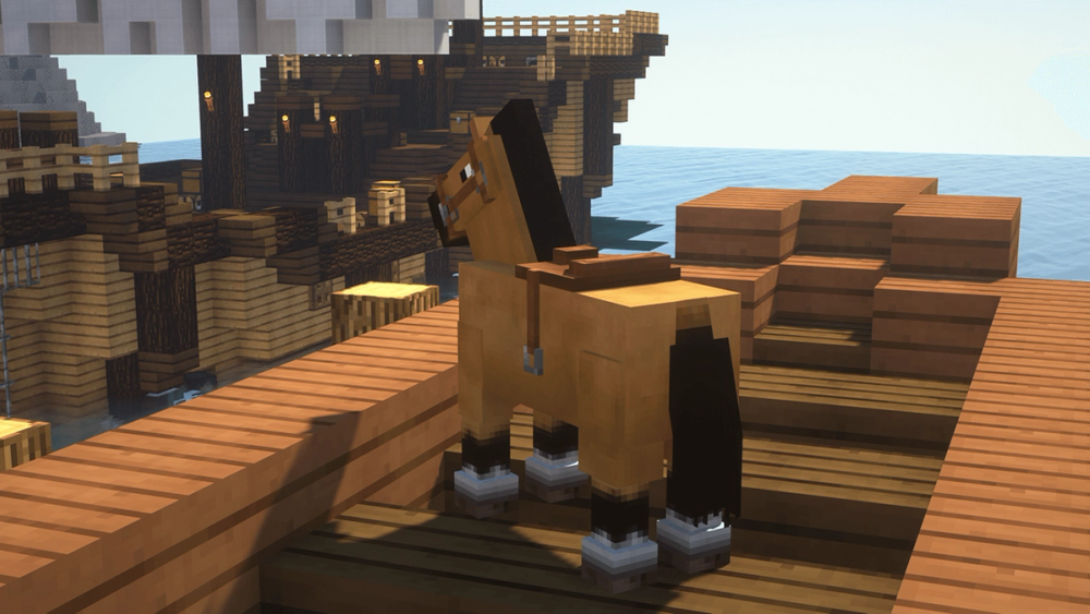 How to make a saddle in Minecraft