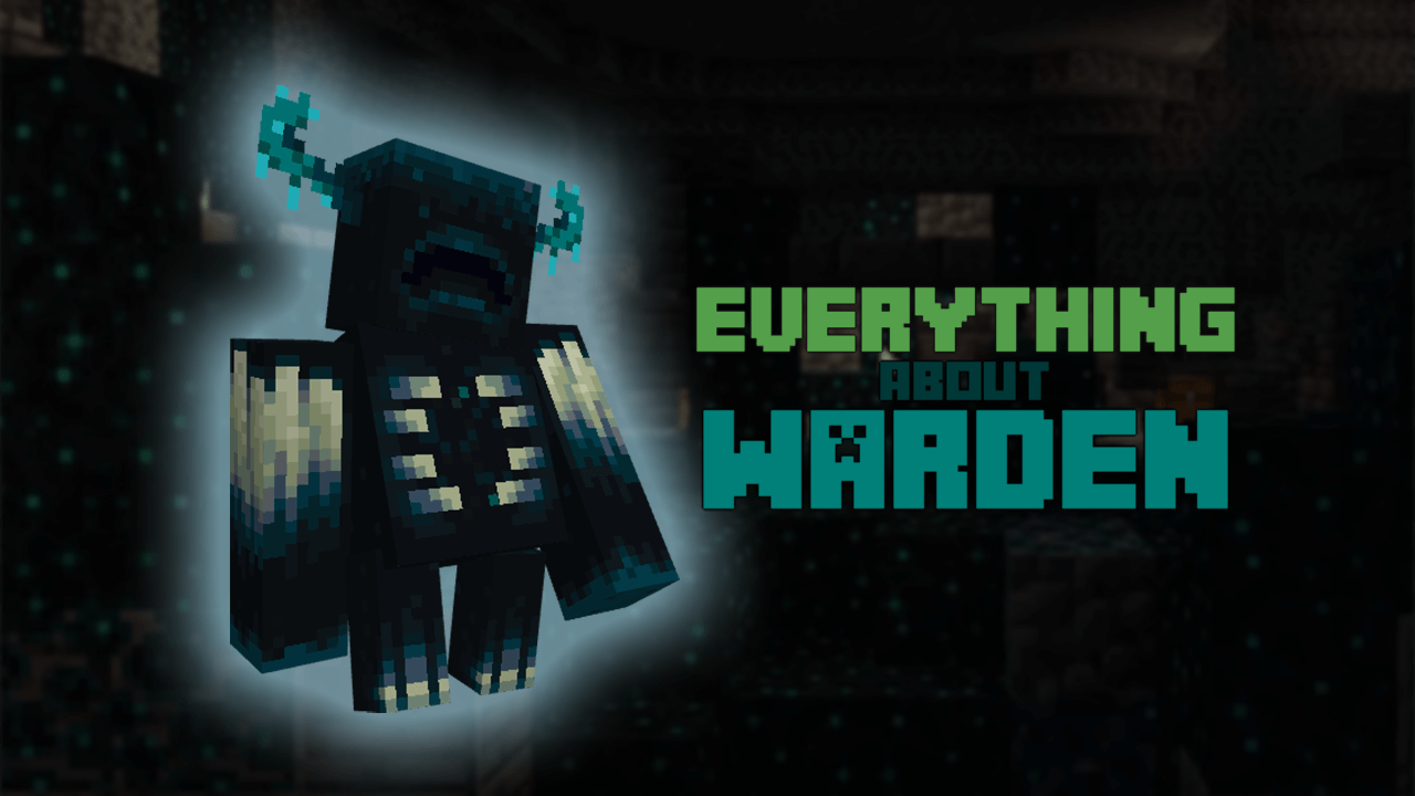 Minecraft Warden - All about the mysterious mob