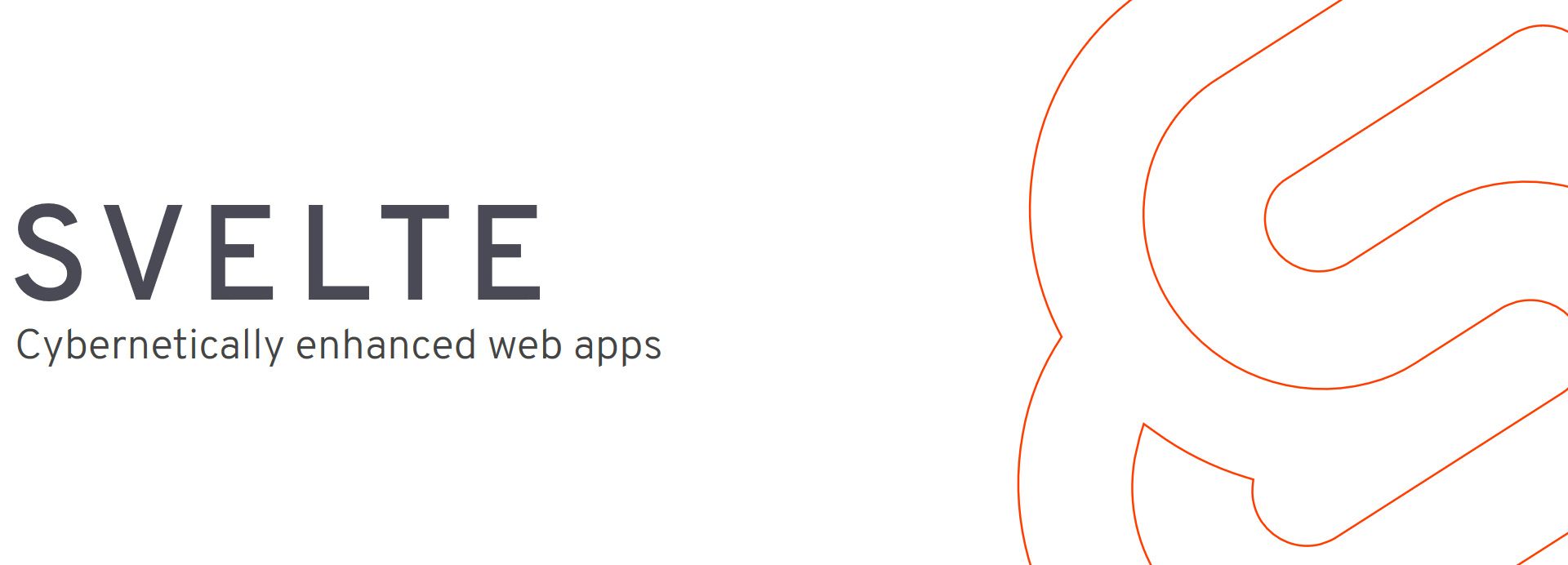 A banner for Svelte 3.