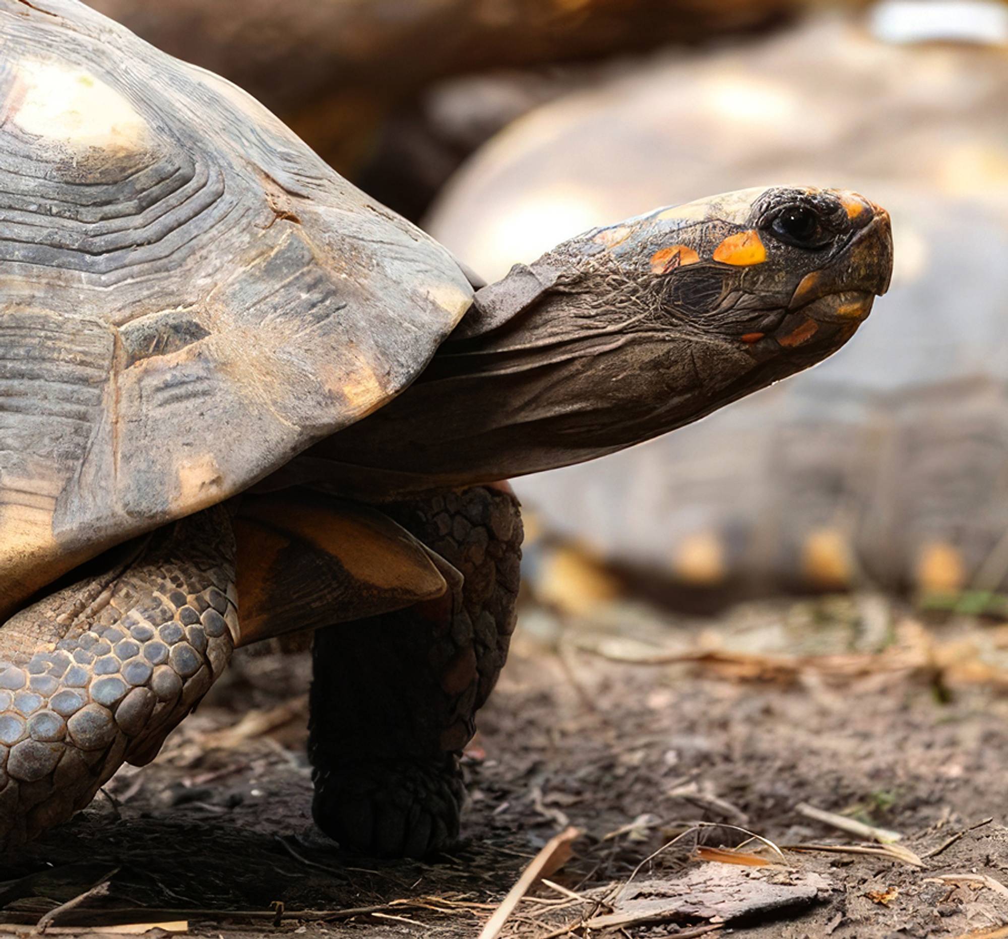 Red-Footed Tortoise