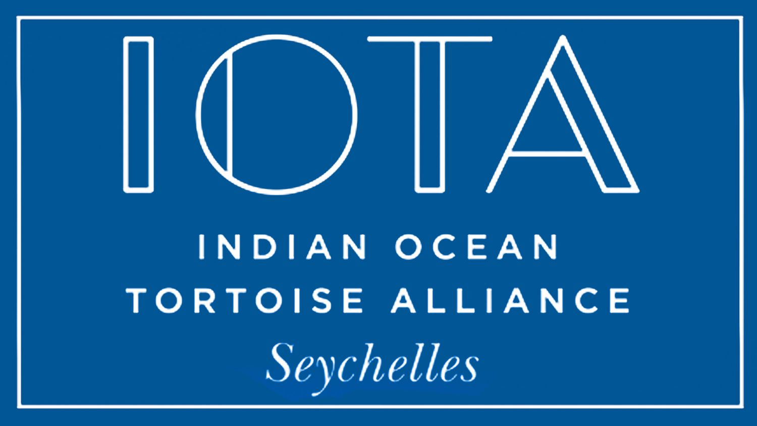 Official Launch of the Indian Ocean Tortoise Alliance (IOTA)