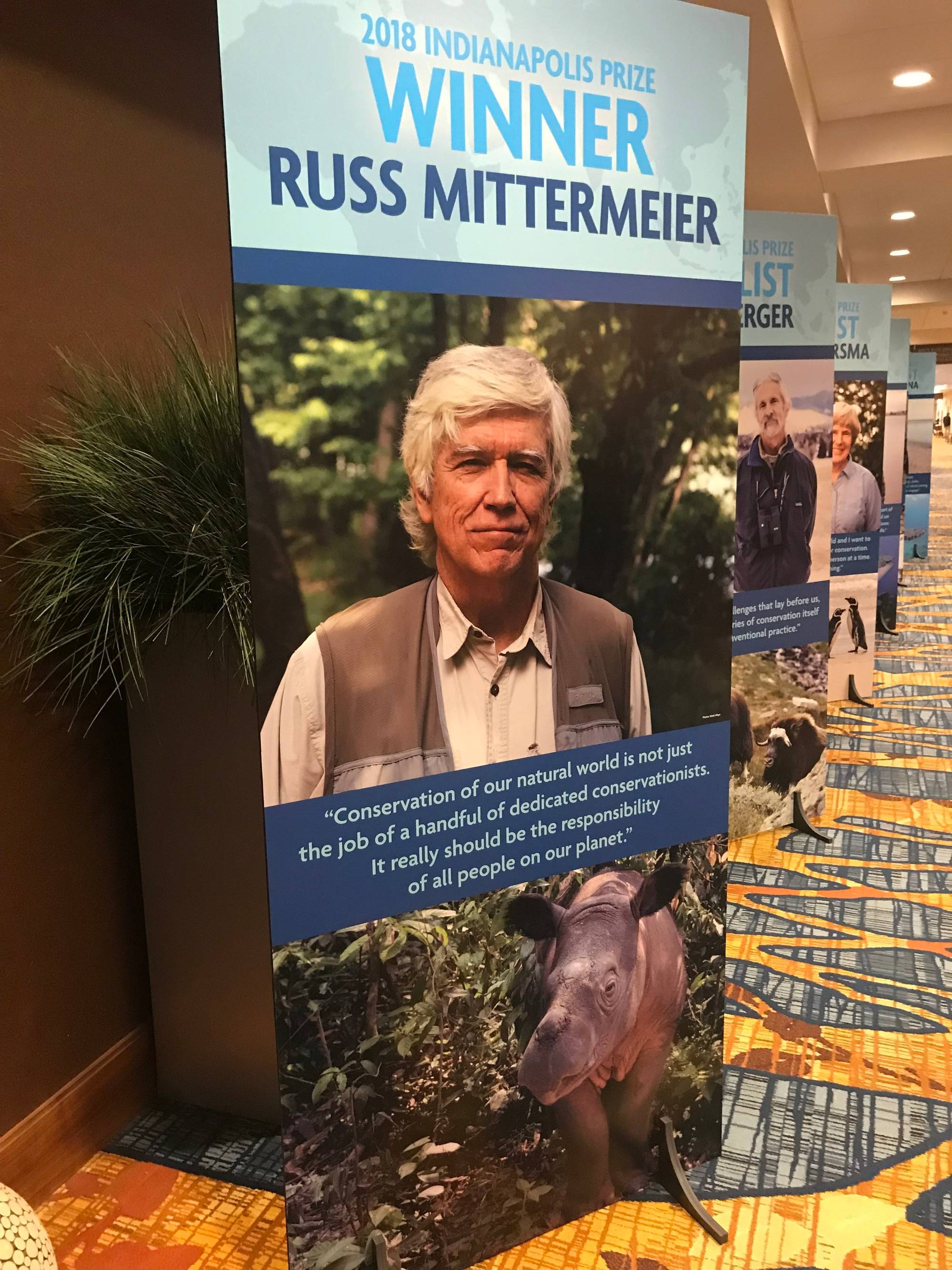 2018 Indianapolis Prize Winner