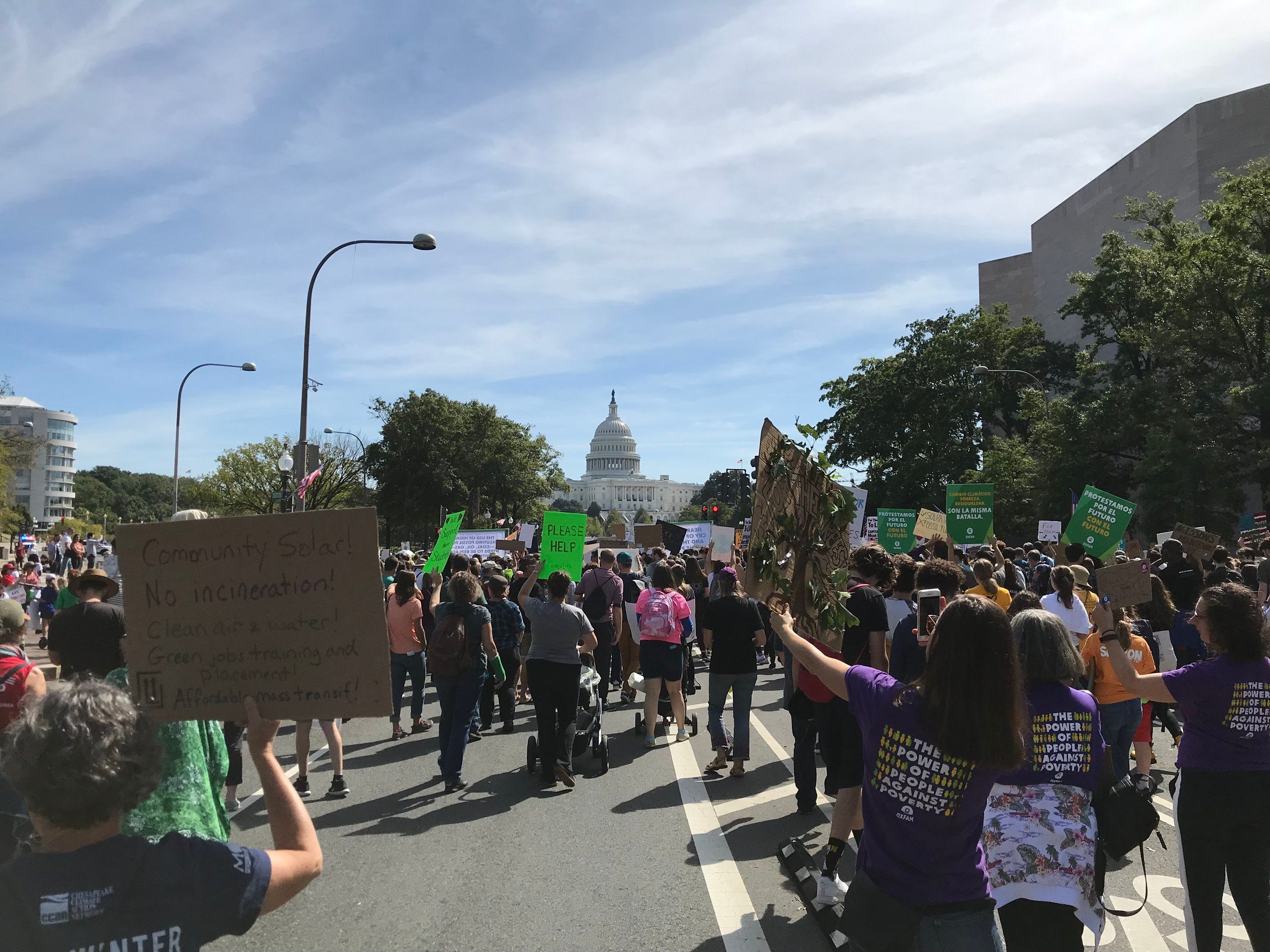 Marching Against Climate Change