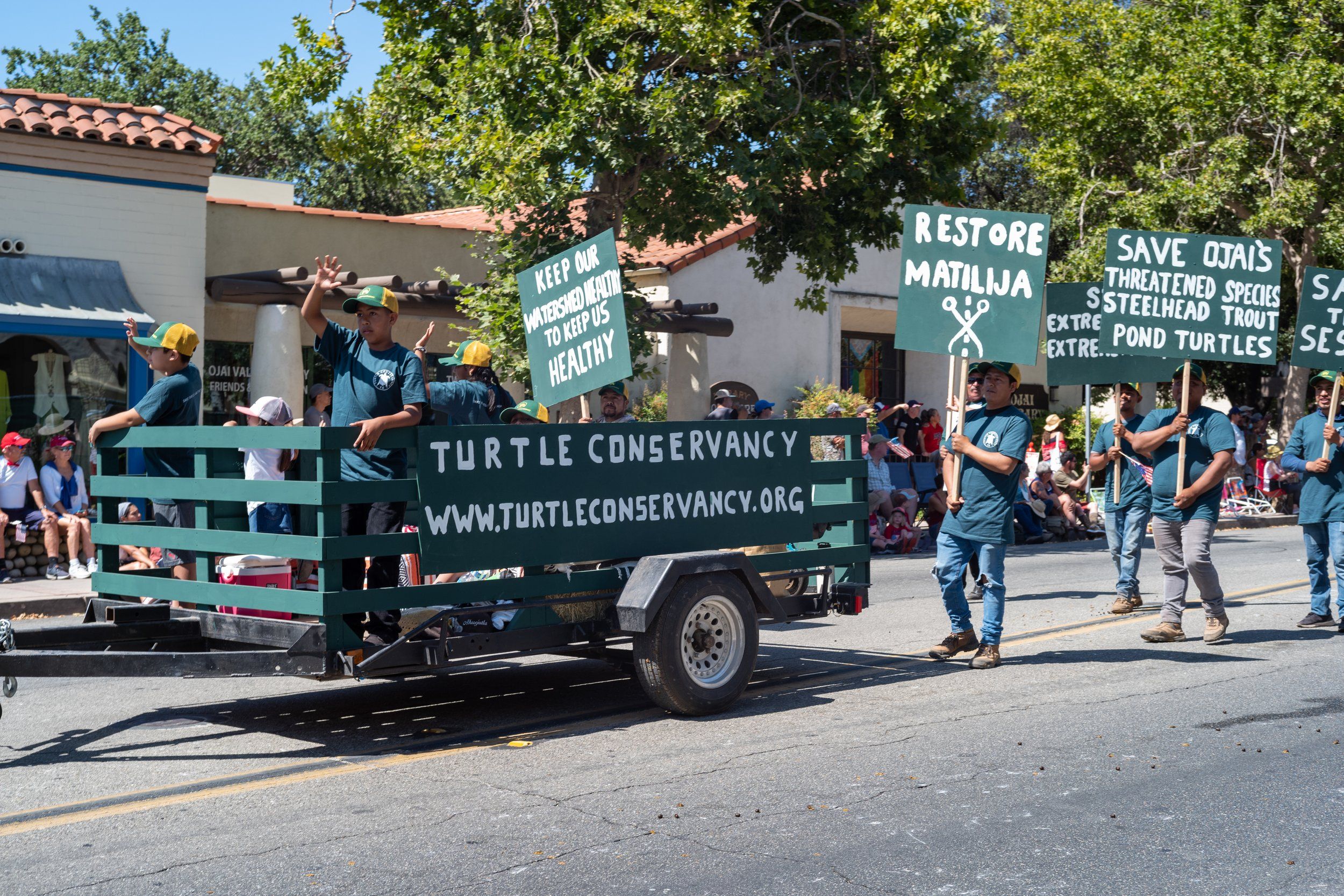 July Fourth Parade Float