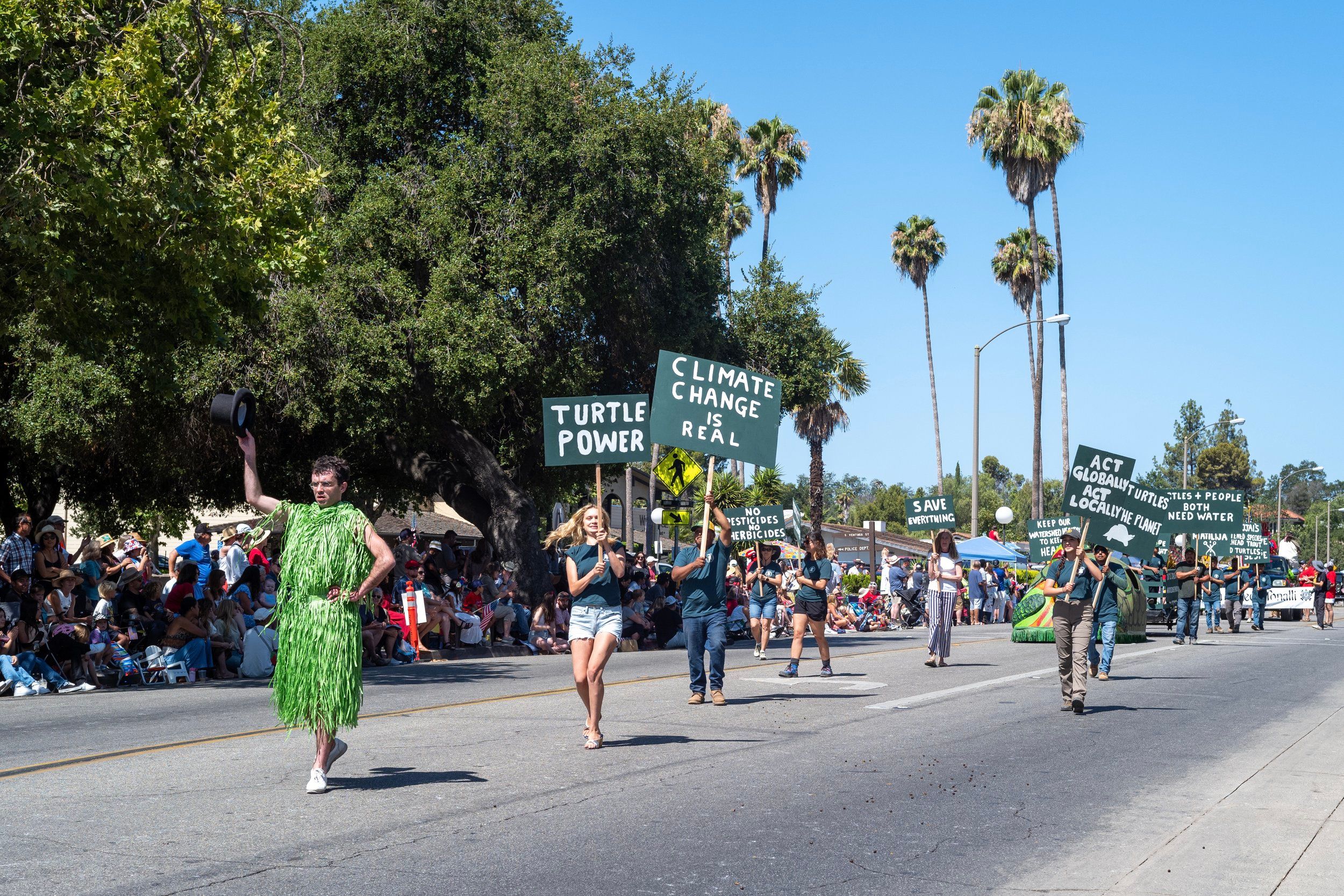 July Fourth Parade Float