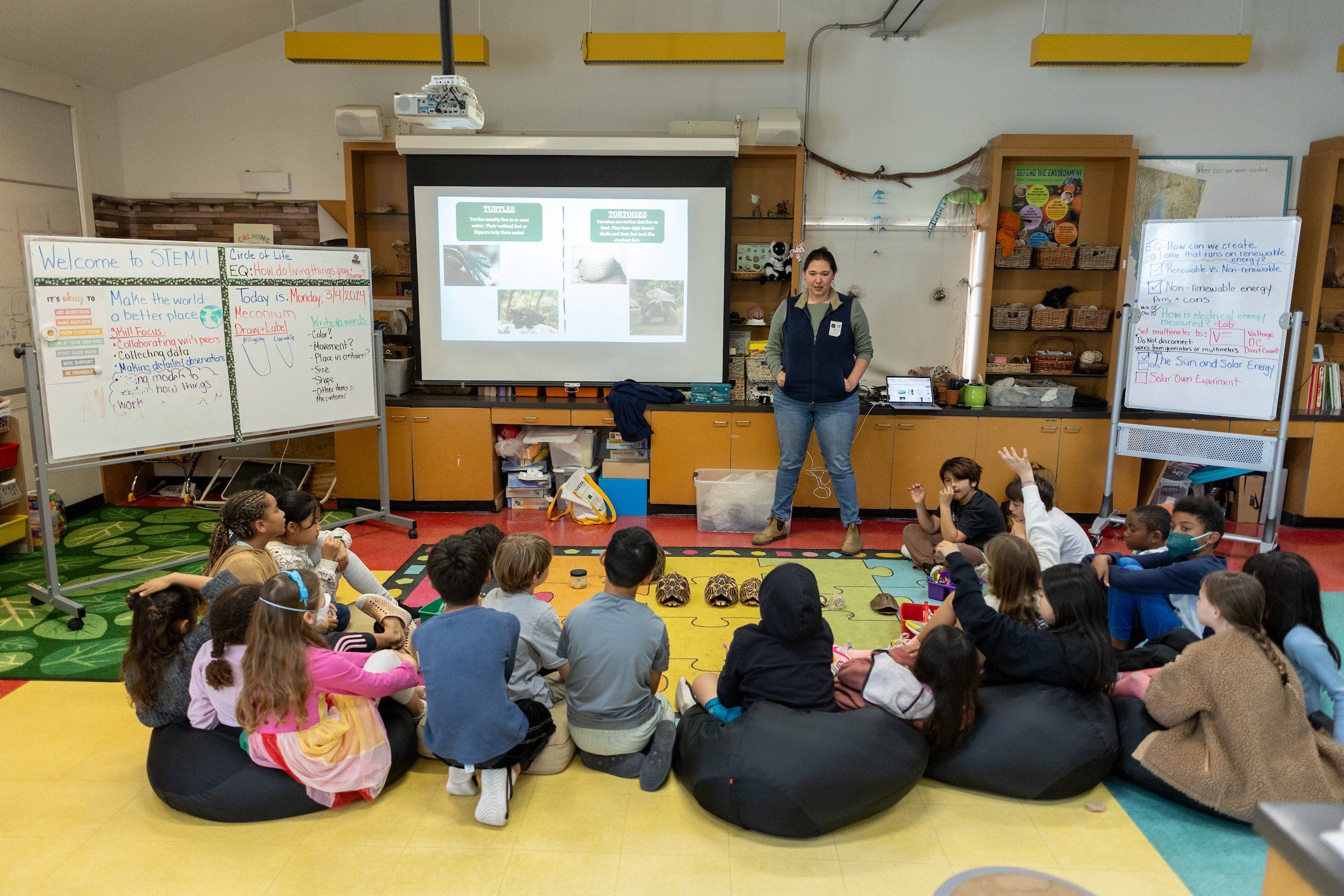 Engaging Minds and Cultivating Conservation: Educational Outreach and Volunteer Partnerships