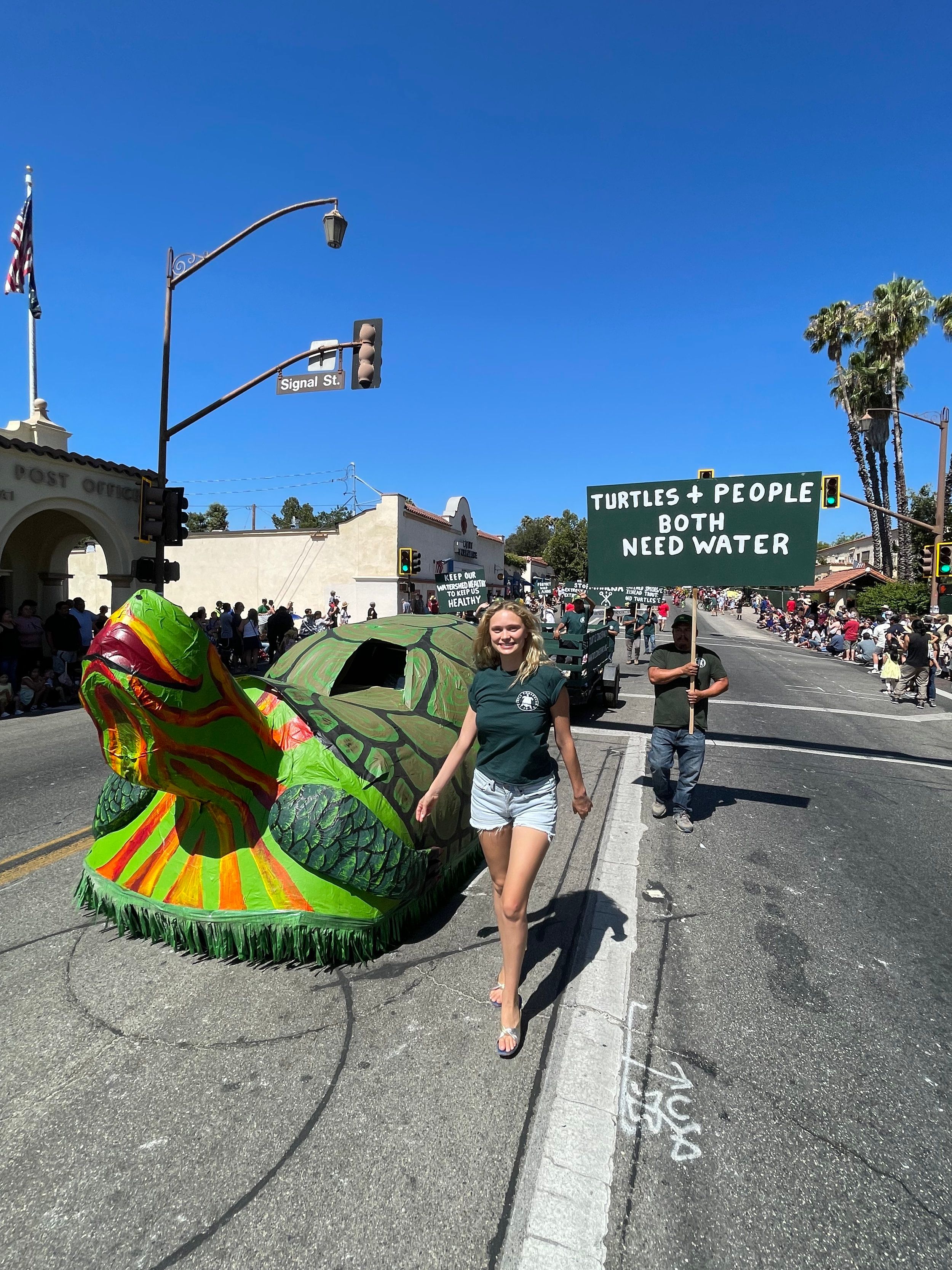 July Fourth Parade Float