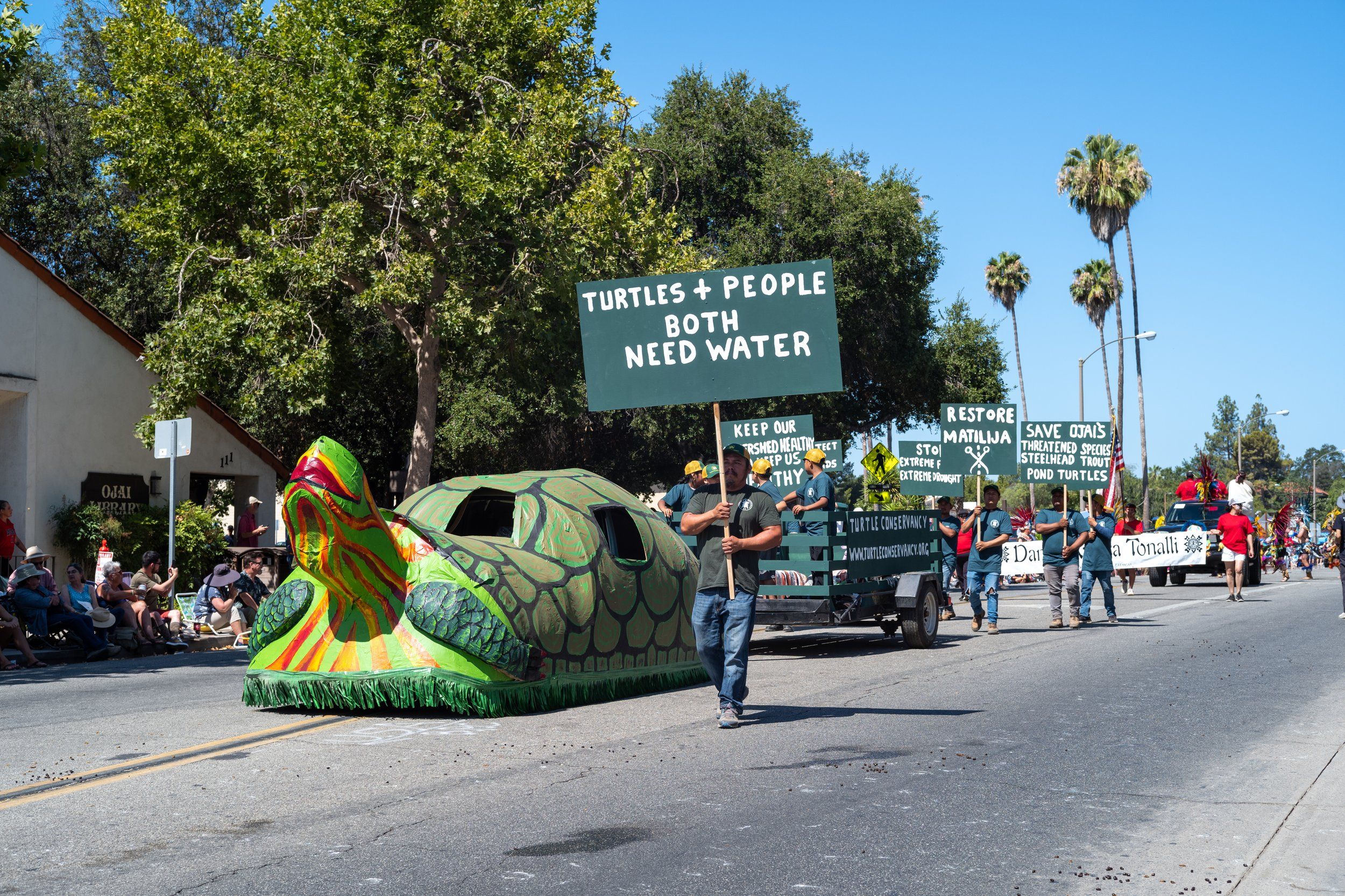 July Fourth Parade Float