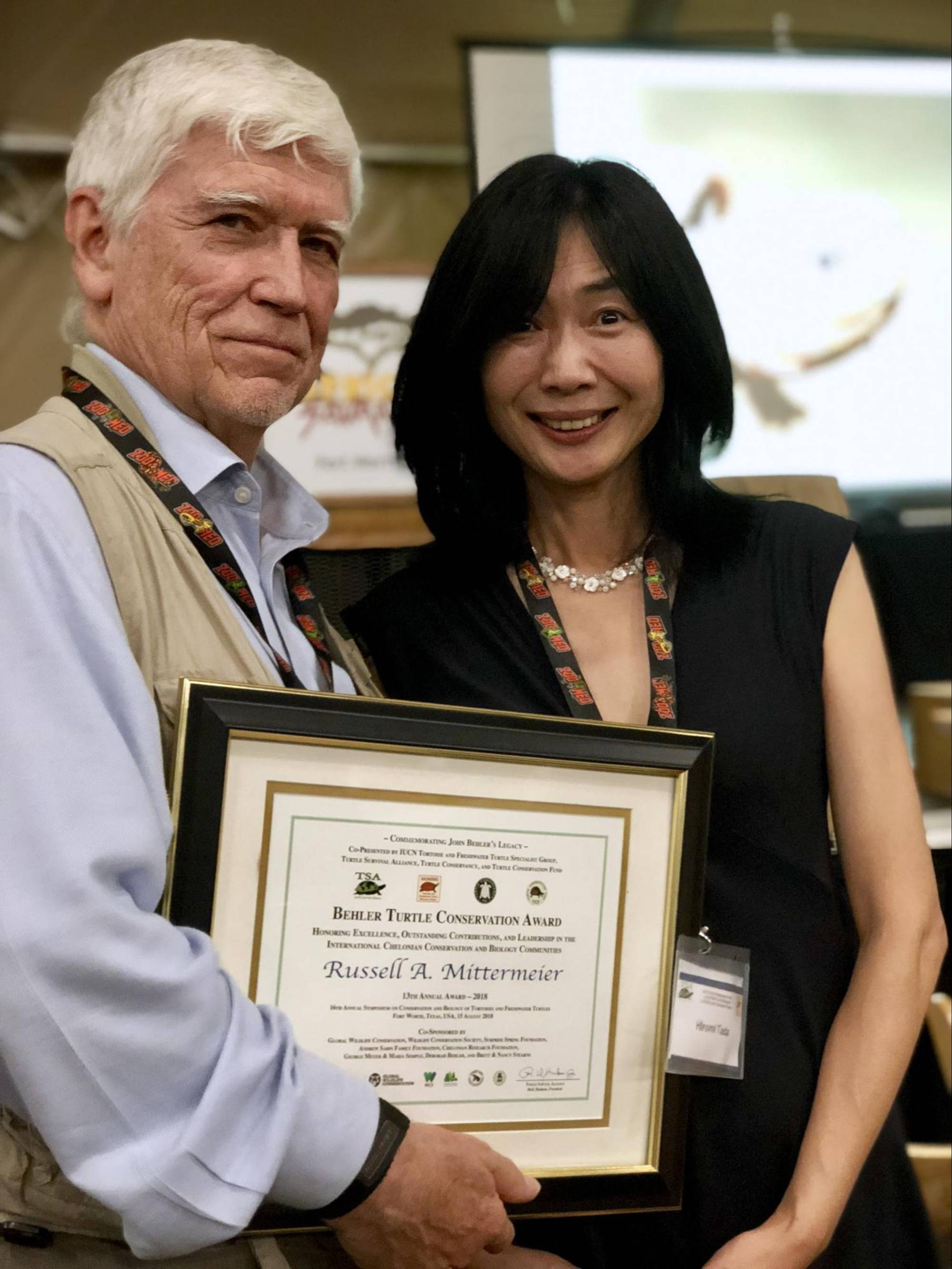 Congratulations Russell Mittermeier!