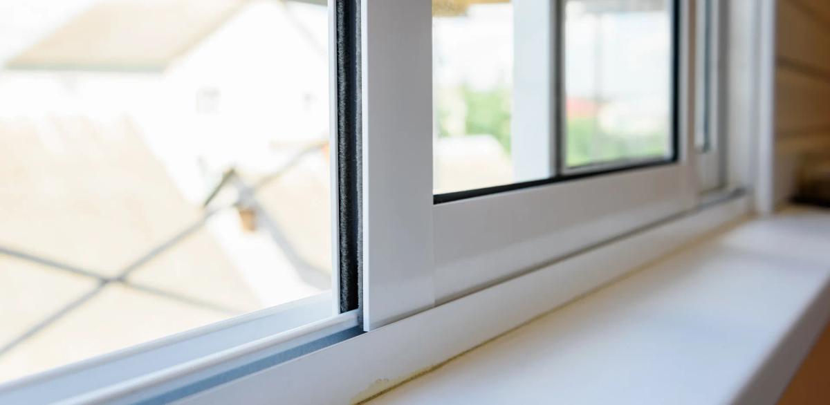 close up of a window sill