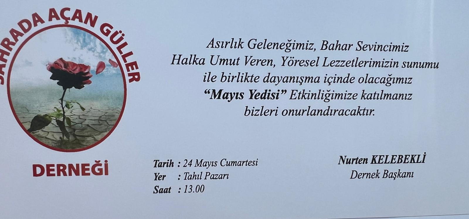Mayıs Yedisi etkinliği resmi