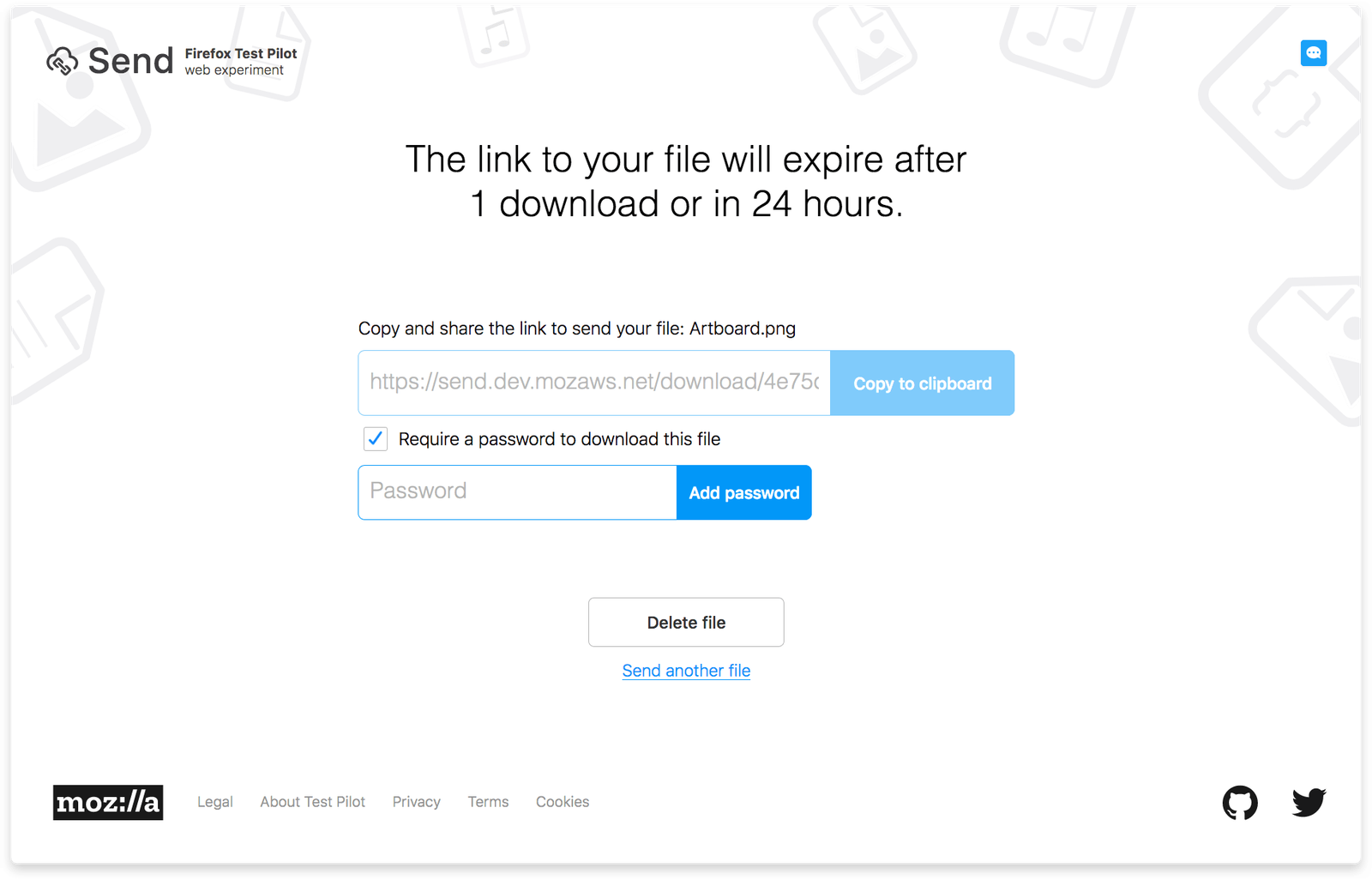 Password protection