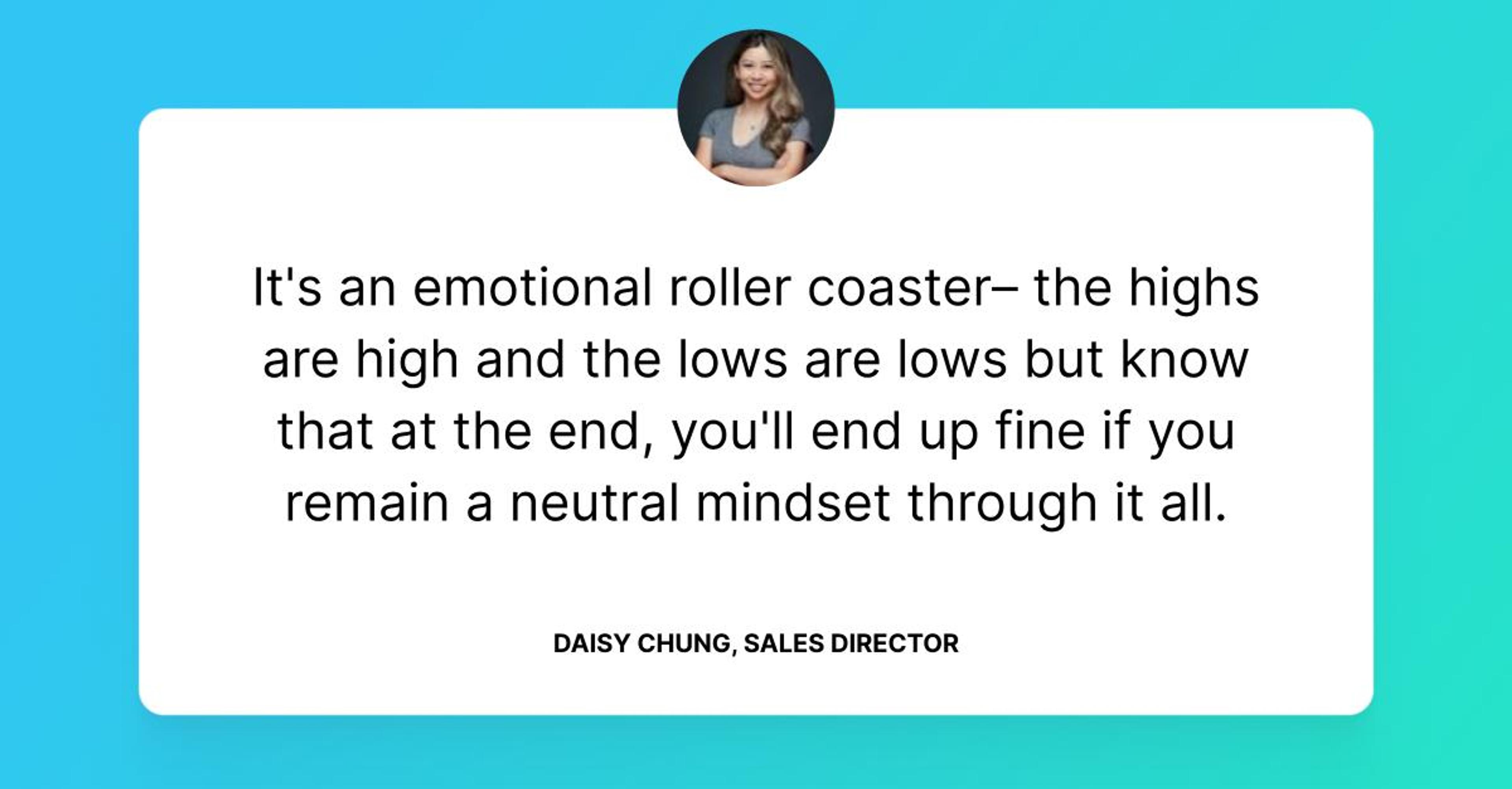 Daisy Chung Advice