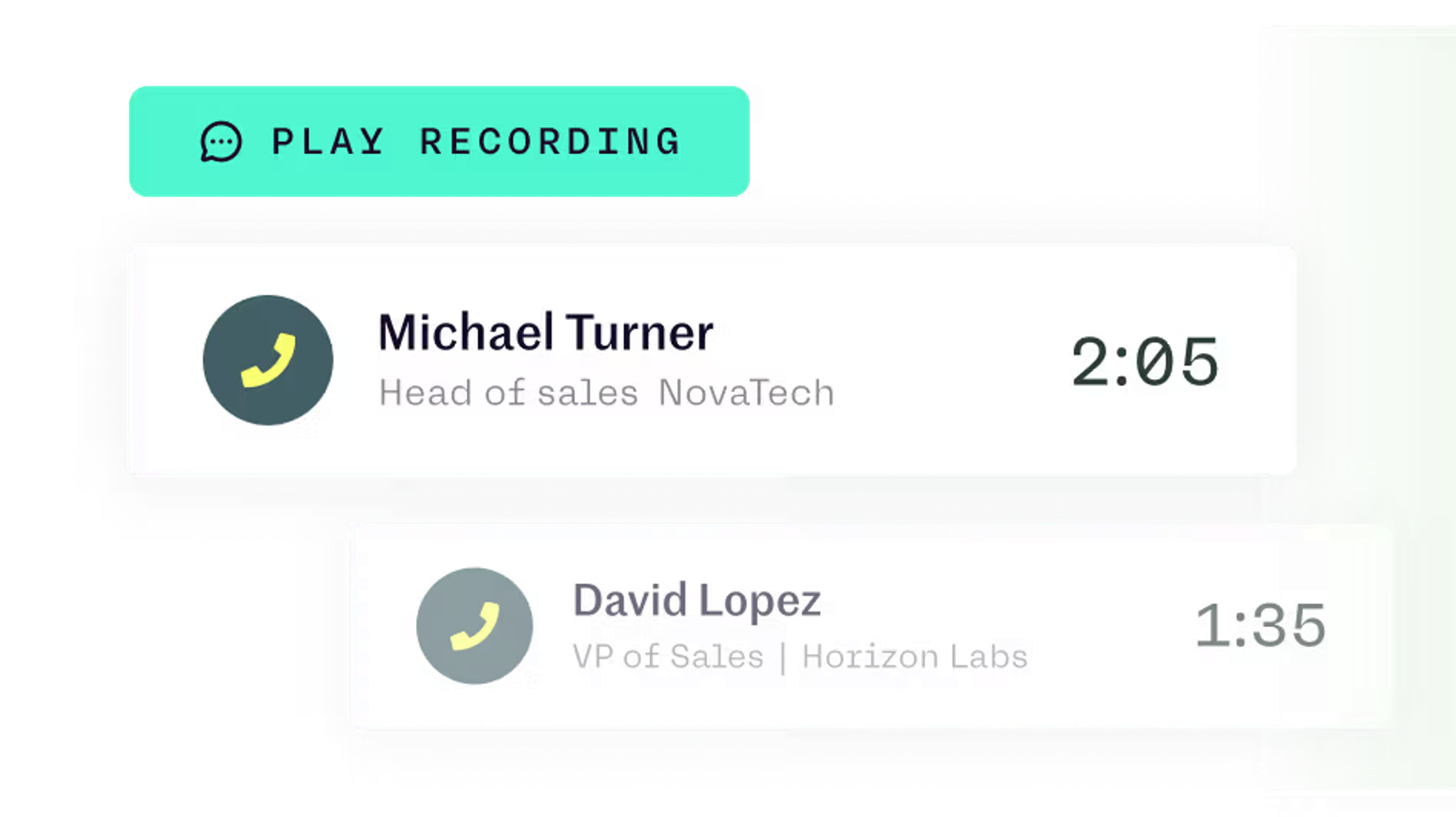 Automated Call Playlists