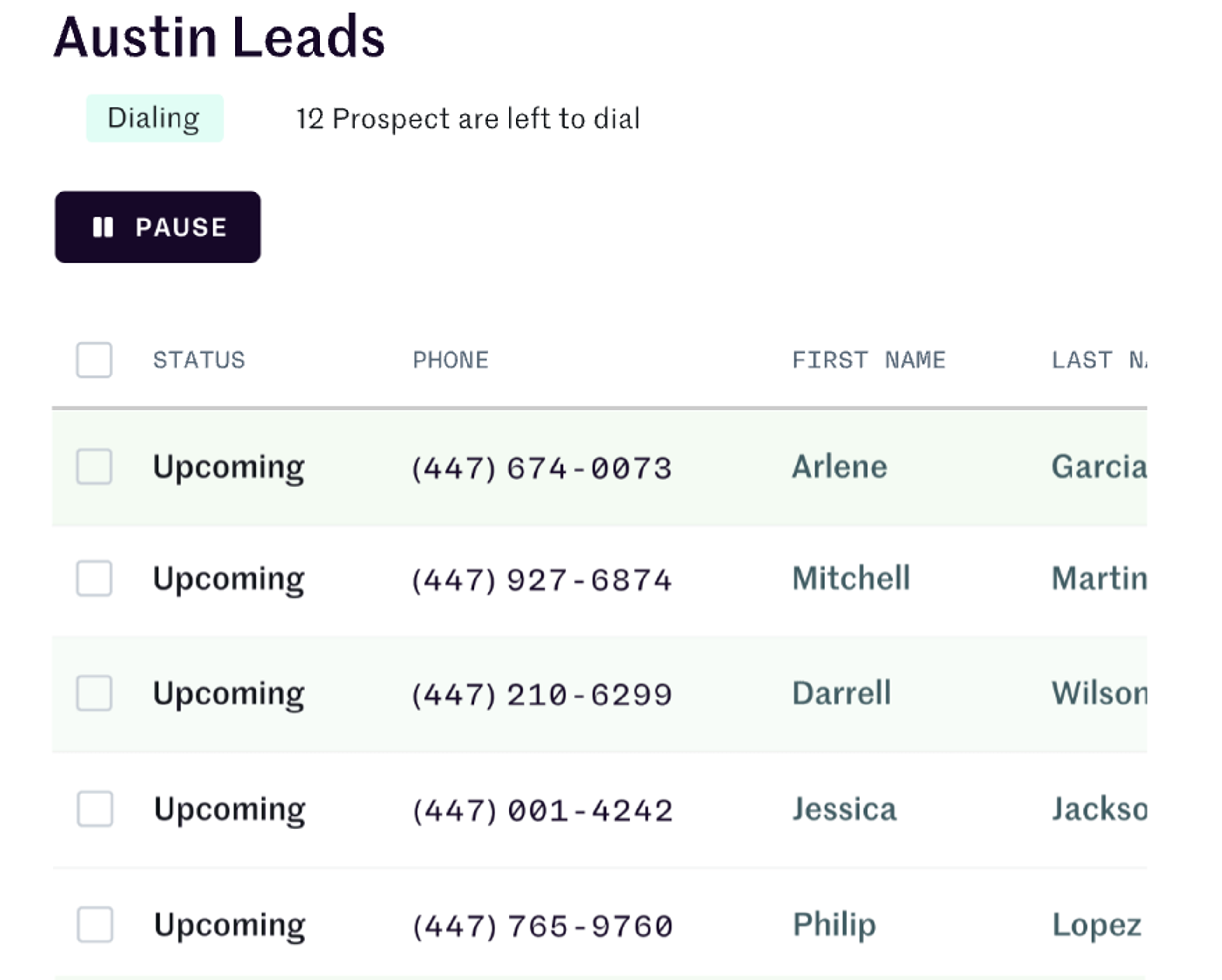 Orum’s Call Library