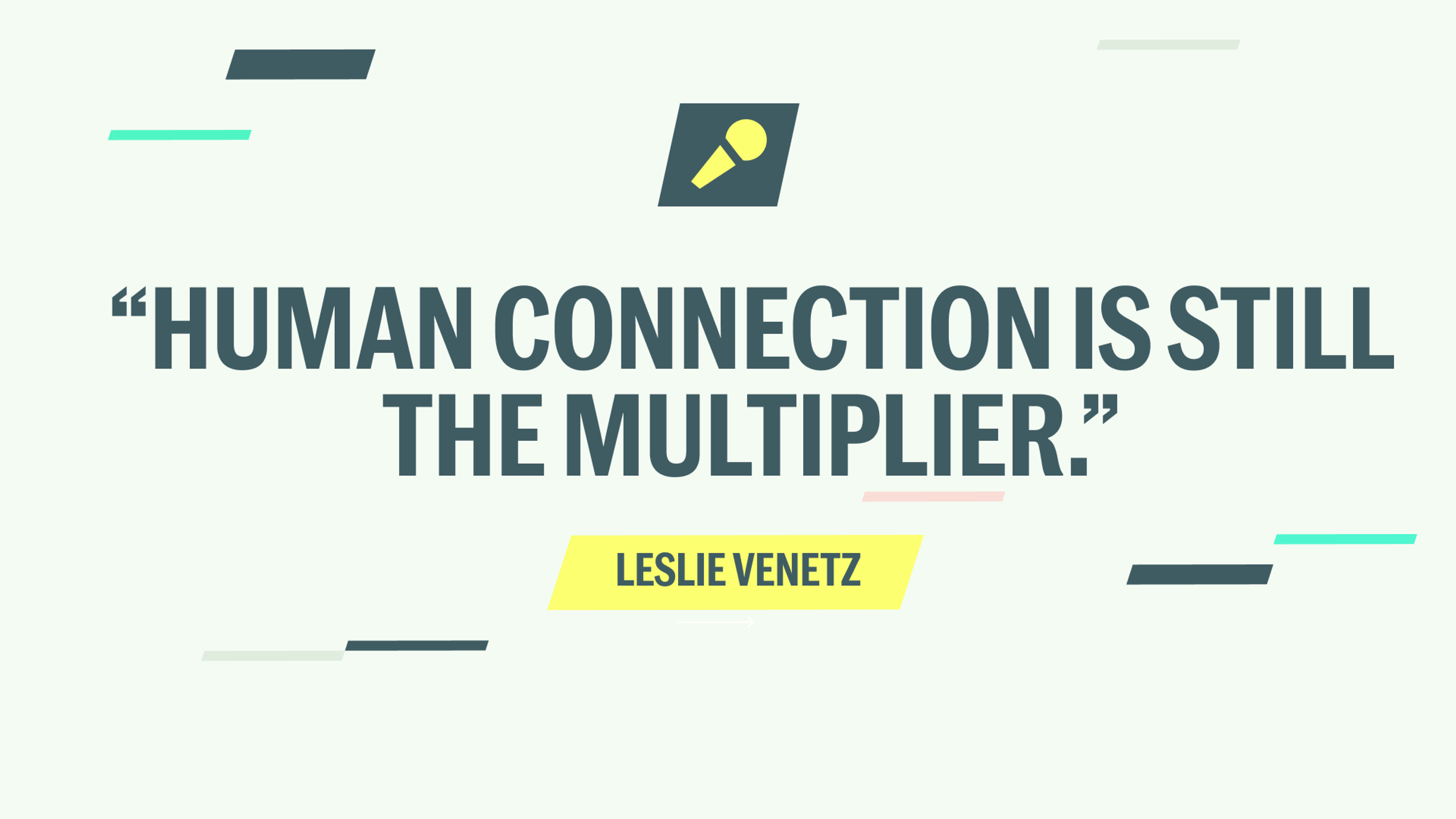Human connection in sales