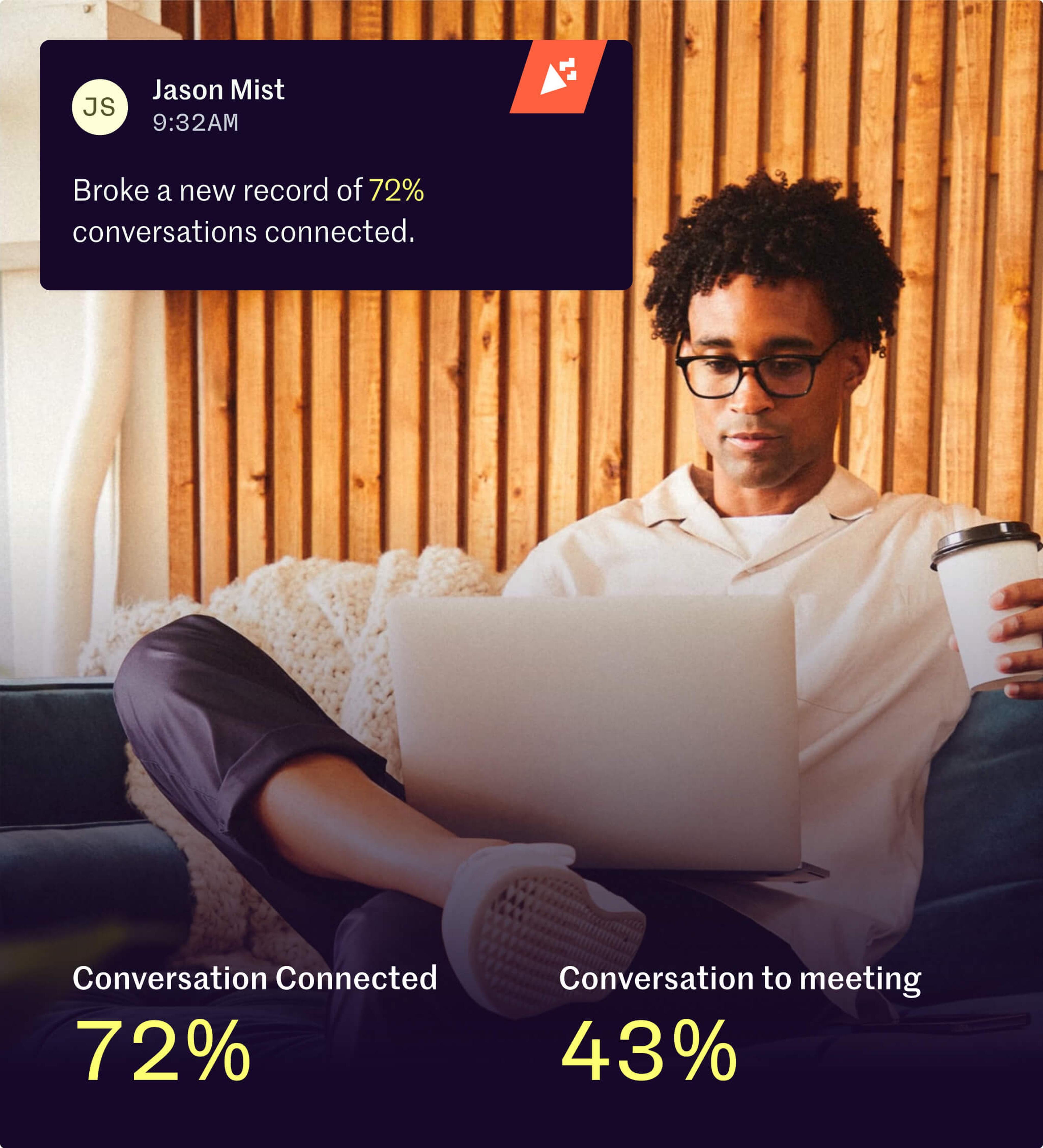 Orum stats for individual reps in the form a shoutout