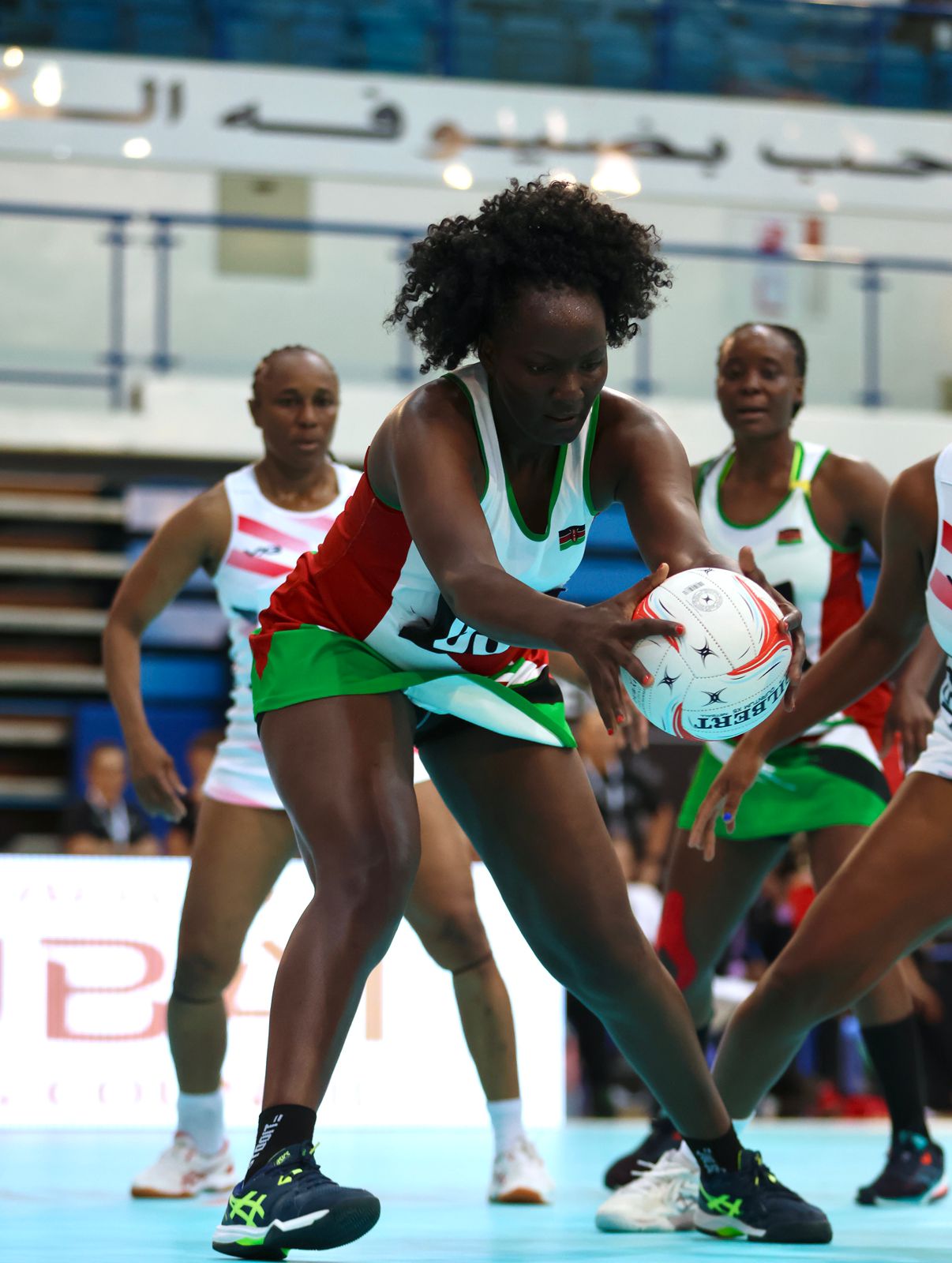 Roaring Back: Kenya Crushes USA in a 66–25 Masterclass at UAE Netball Championships