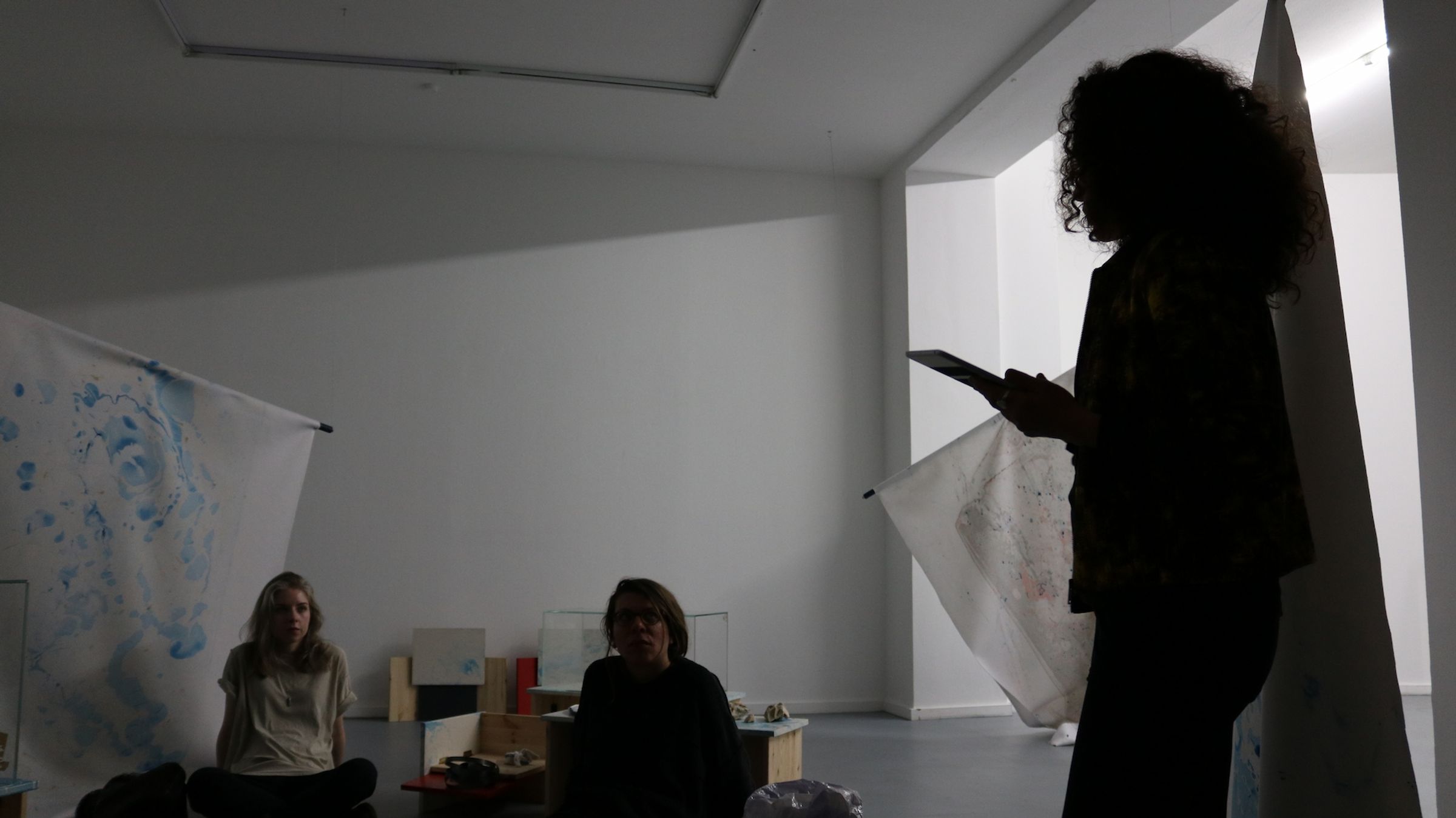 Deborah Ligorio, Care as Affirmative Practice [The Eponym], 2016. Workshop, L’Atelier-ksr, Berlin, organised by TIER in the context of Lorenzo Sandoval’s solo exhibition Deep Surface.