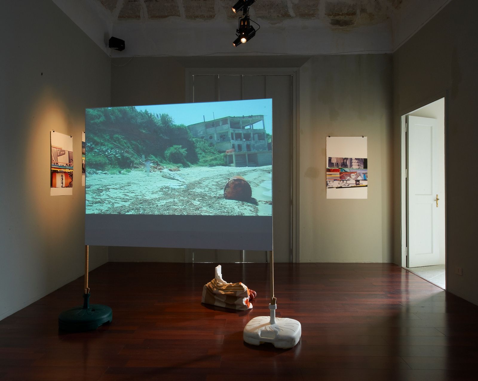 Deborah Ligorio, Public Private Partnership, 2011. Exhibition view, FPAC, Palermo.