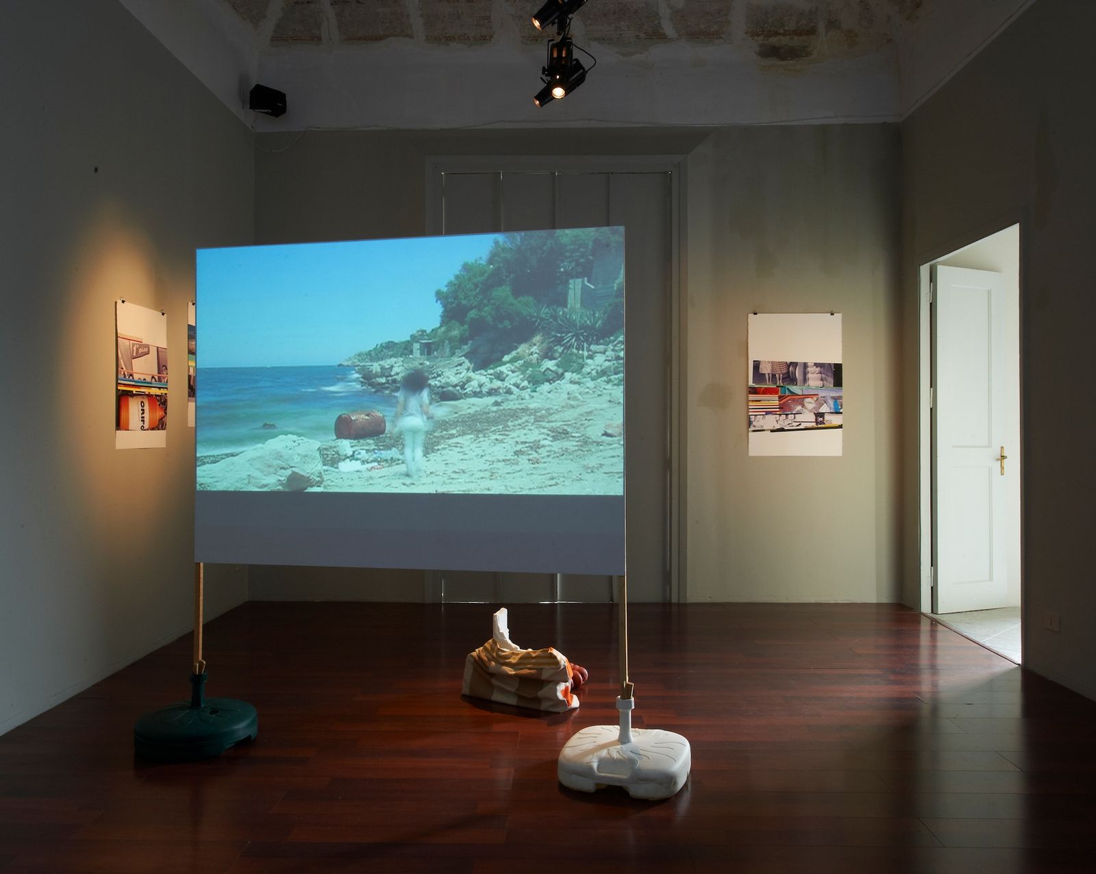 Deborah Ligorio, Public Private Partnership, 2011. Exhibition view, FPAC, Palermo.