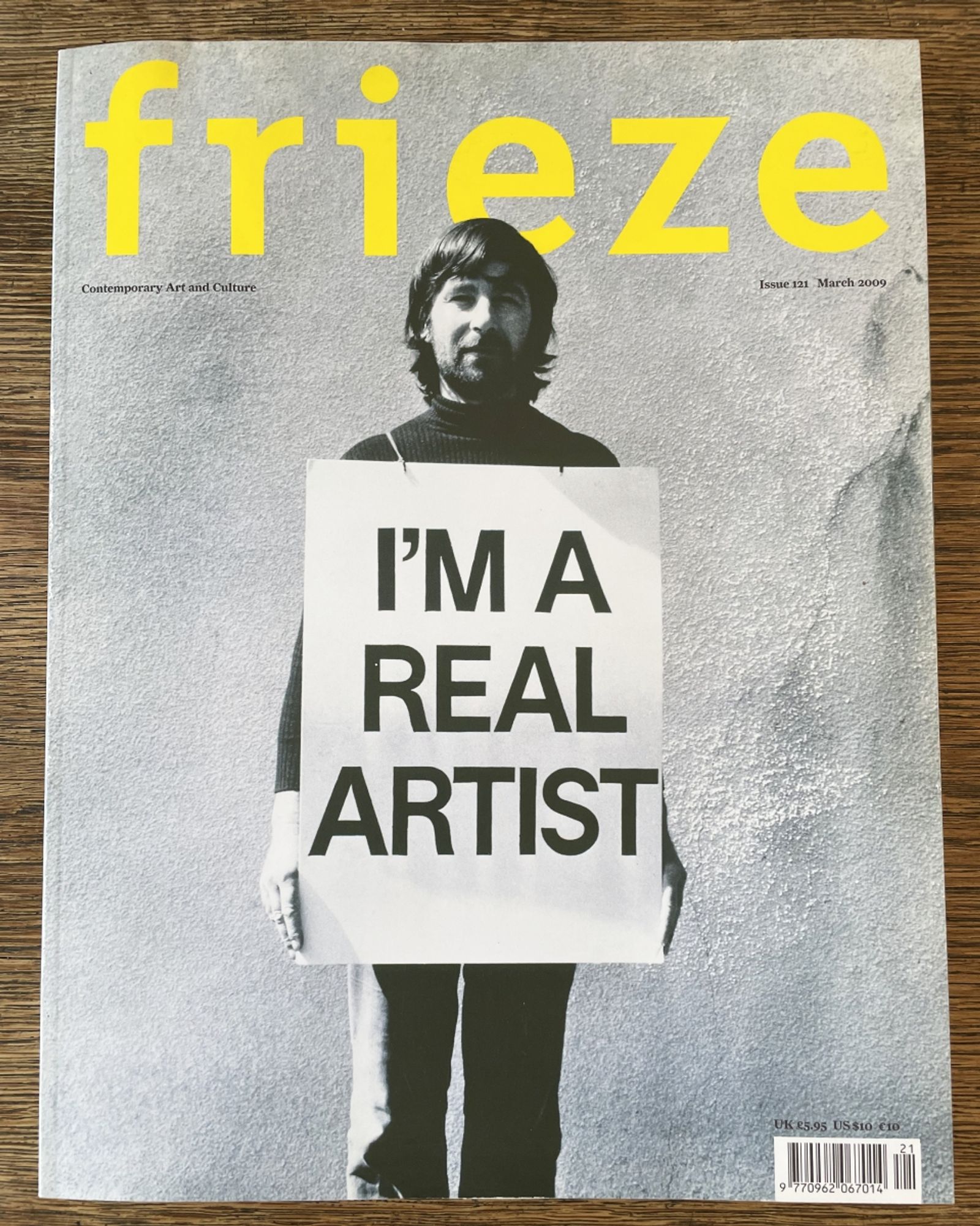 frieze, Issue 121, 2009, cover