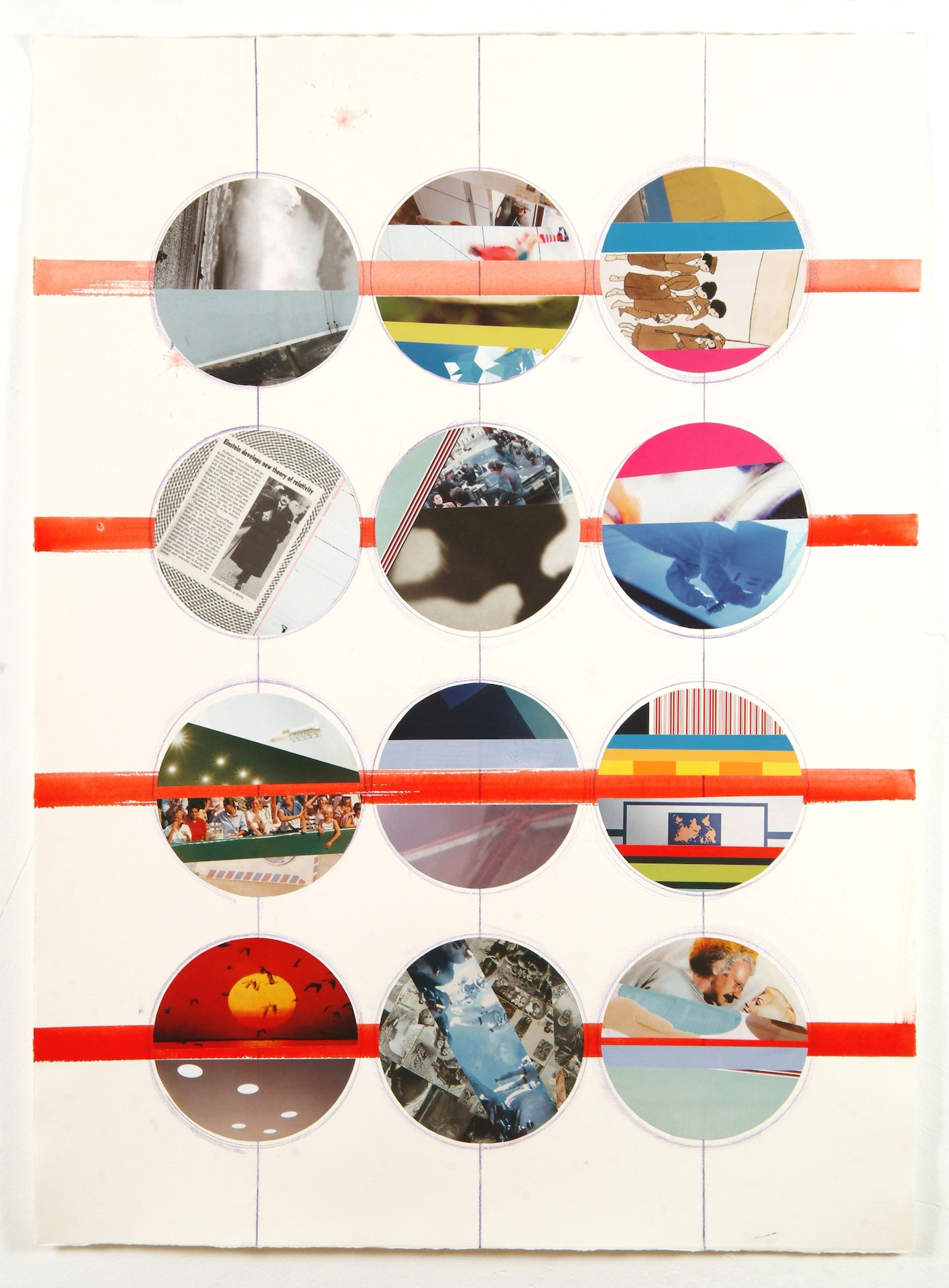 Deborah Ligorio, RiVeduta I, 2009, collage, 67 × 102 cm.