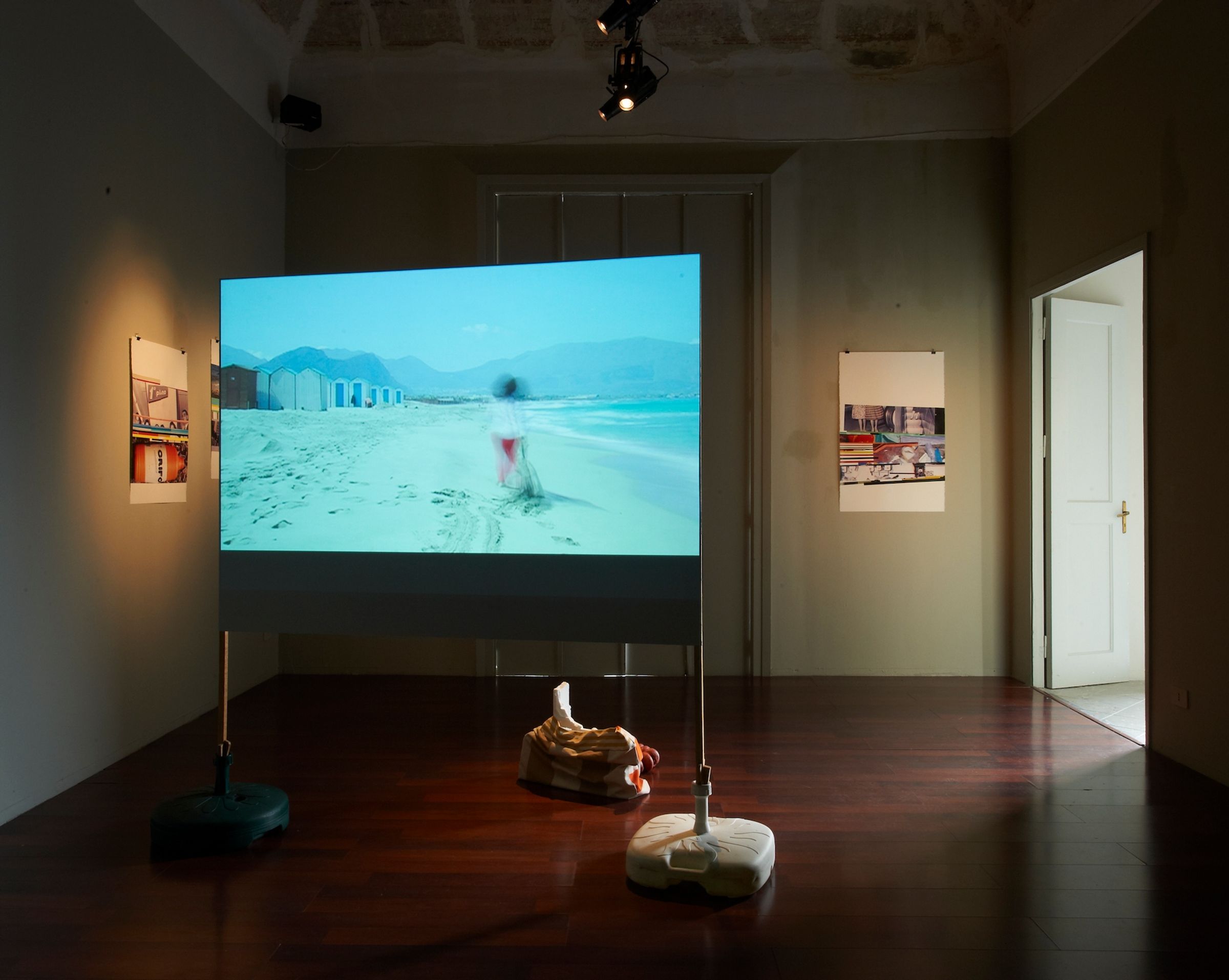 Deborah Ligorio, Public Private Partnership, 2011. Exhibition view, FPAC, Palermo.
