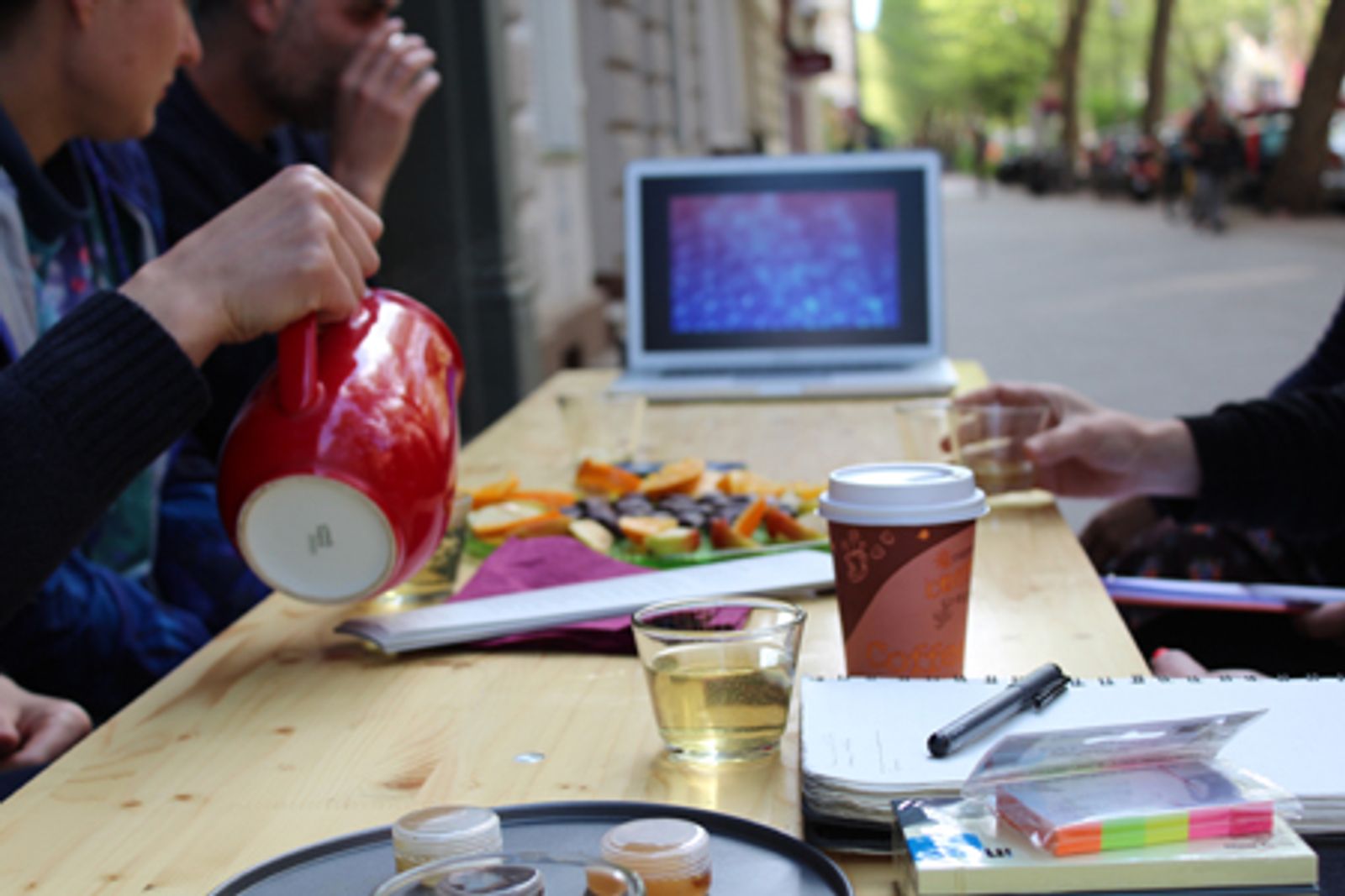 Deborah Ligorio’s workshop Pilot [The Eponym], 2014, The Public School, Archive Kabinett, Berlin.