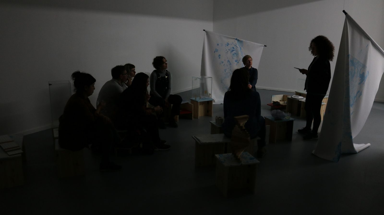 Deborah Ligorio, Care as Affirmative Practice [The Eponym], 2016. Workshop, L’Atelier-ksr, Berlin, organised by TIER in the context of Lorenzo Sandoval’s solo exhibition Deep Surface.