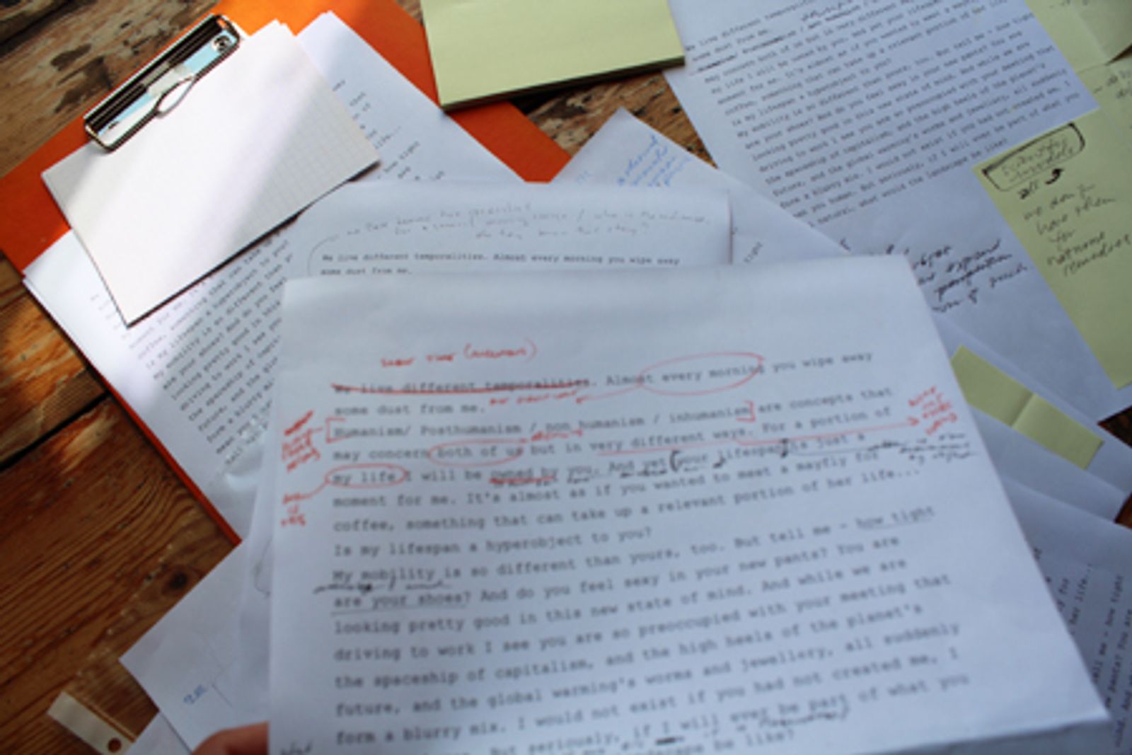 Deborah Ligorio’s workshop Pilot [The Eponym], 2014, The Public School, Archive Kabinett, Berlin.