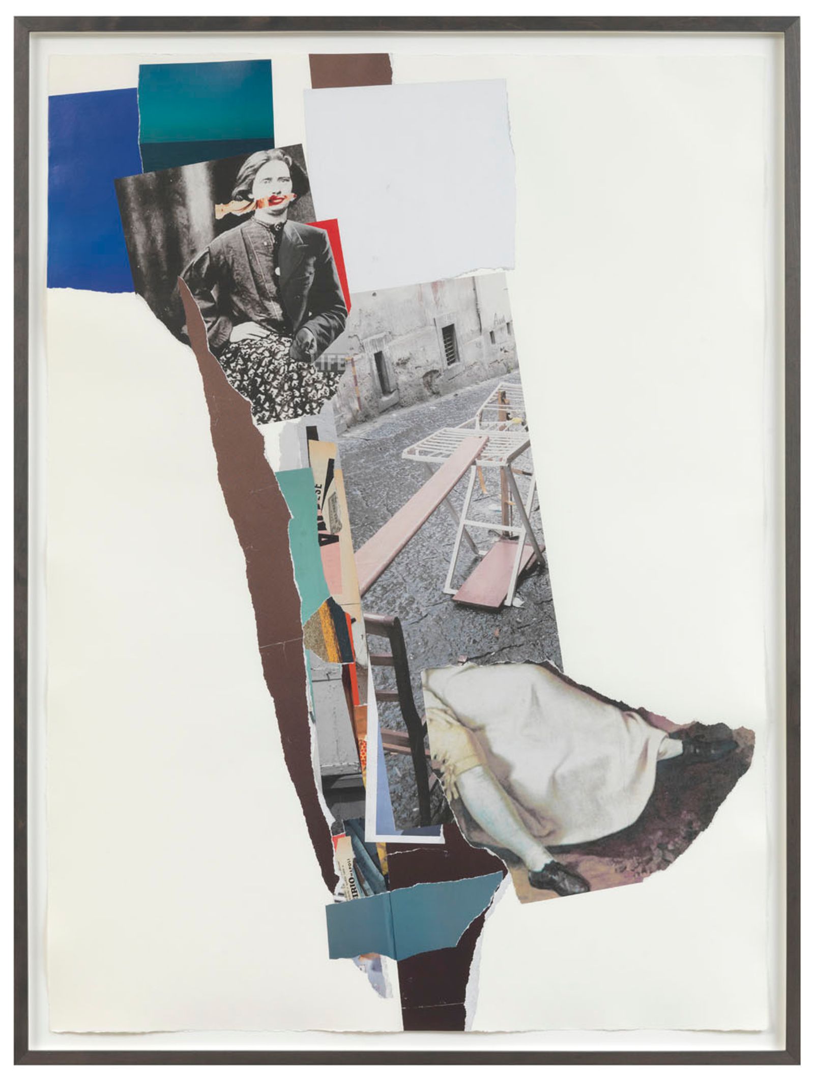Deborah Ligorio, Escursione Meridionale, 2011, collage, 67 × 102 cm.