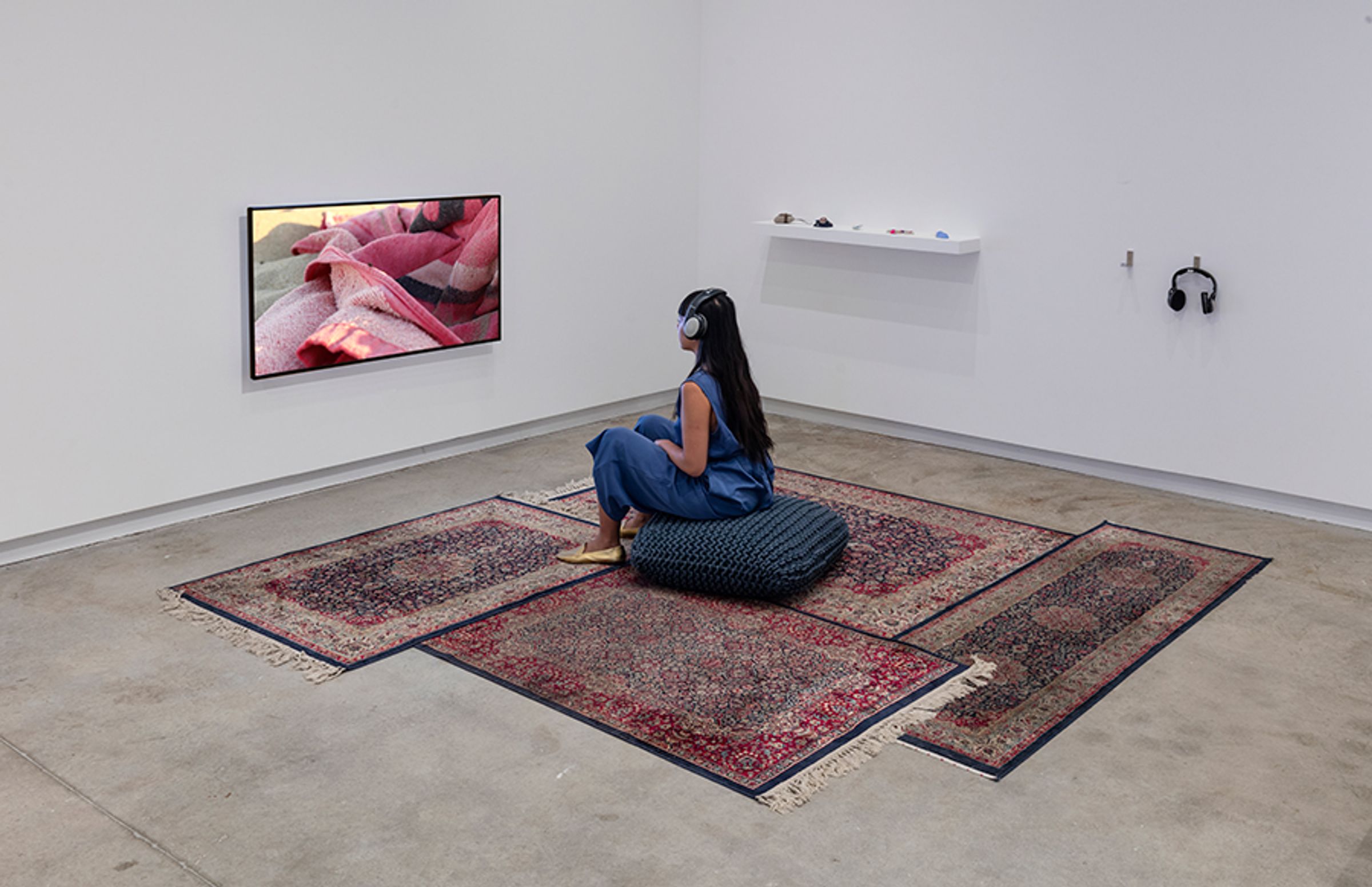Deborah Ligorio, A Somatheory Encounter, 2017, Installation view at Blackwood Gallery, University of Toronto Mississauga, CA