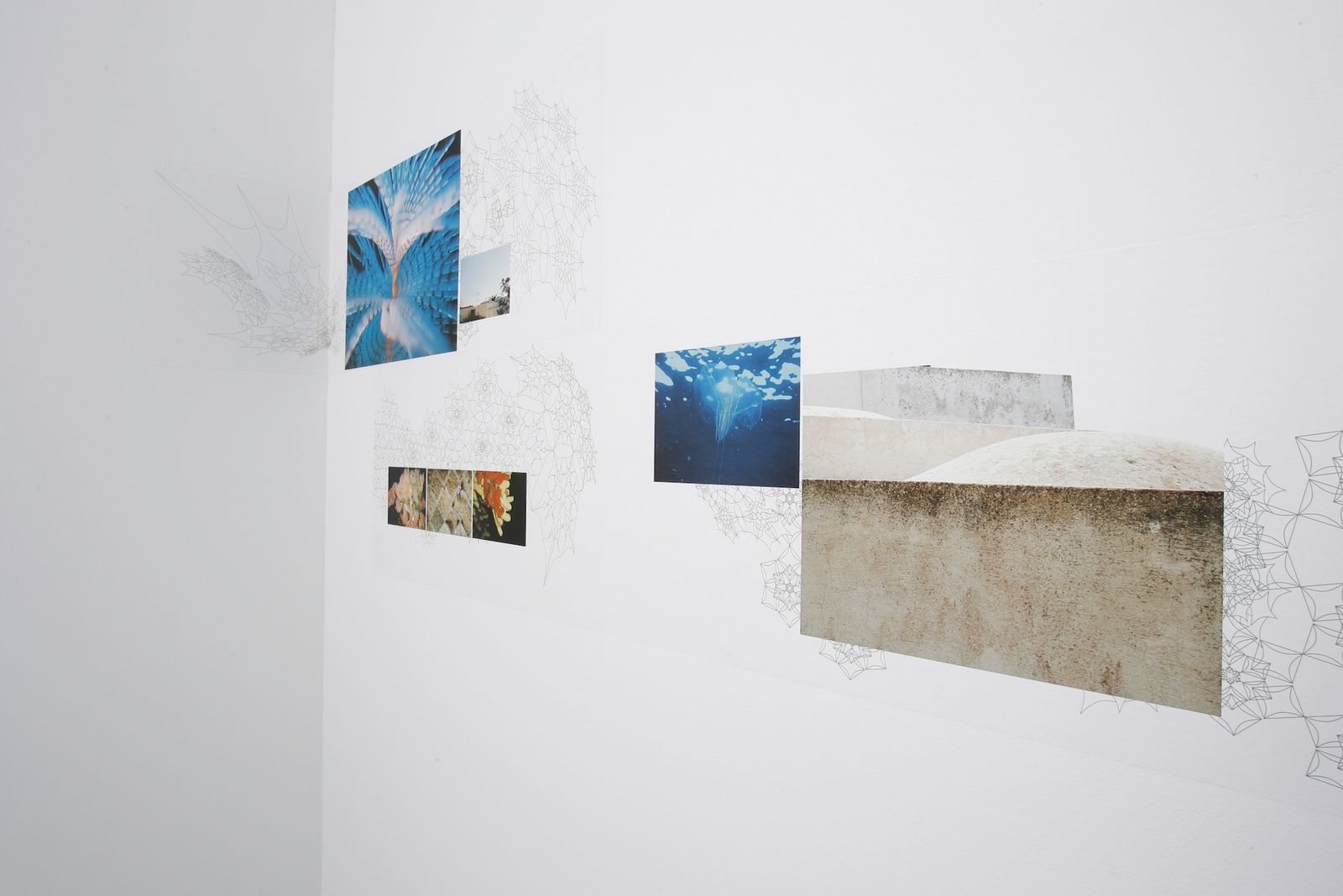 Deborah Ligorio, Ambient Tour | Flussi, 2007. Exhibition view at Fondazione Sandretto Re Rebaudengo, Turin.