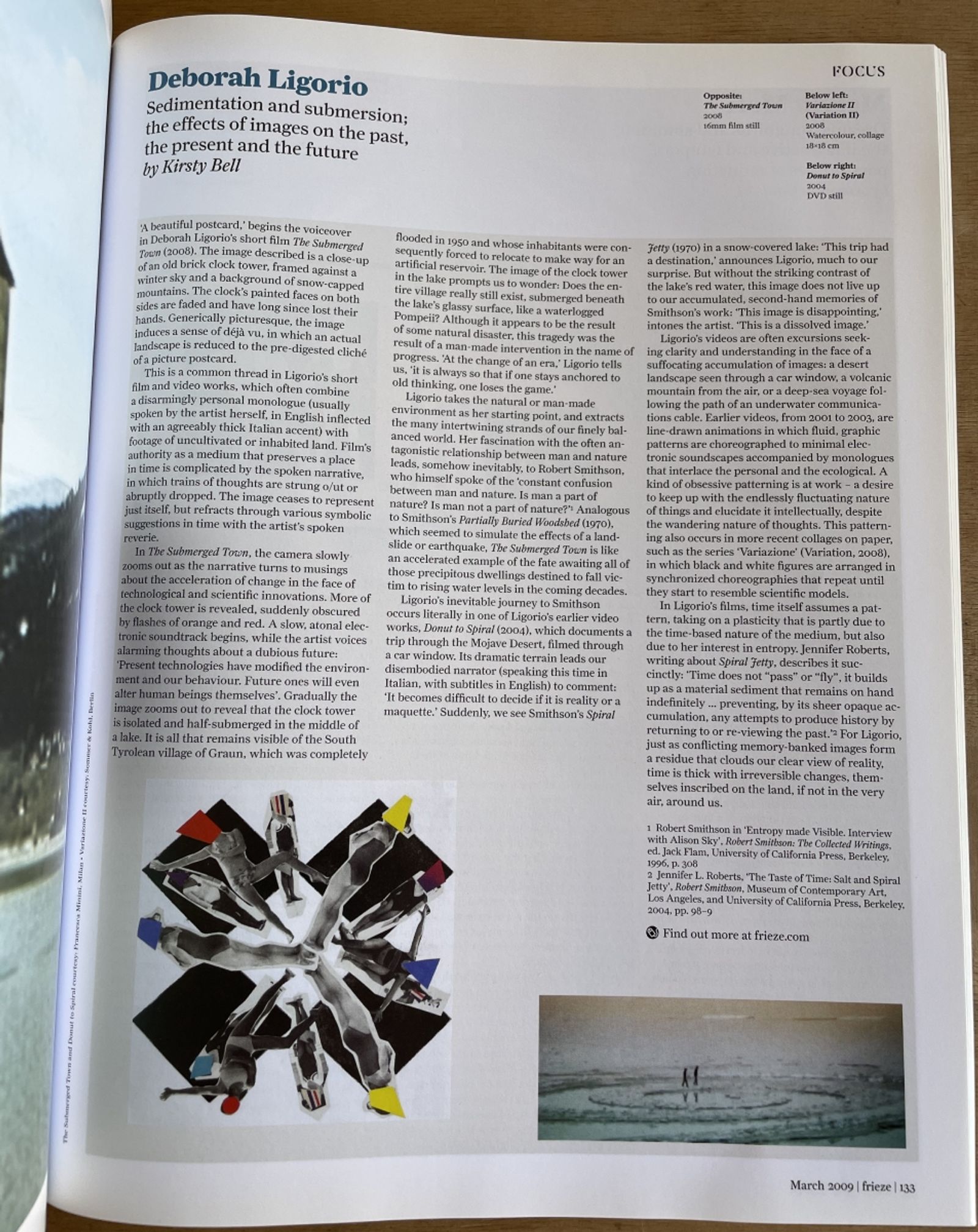 frieze, Issue 121, 2009, Focus on Deborah Ligorio, by Kirsty Bell 