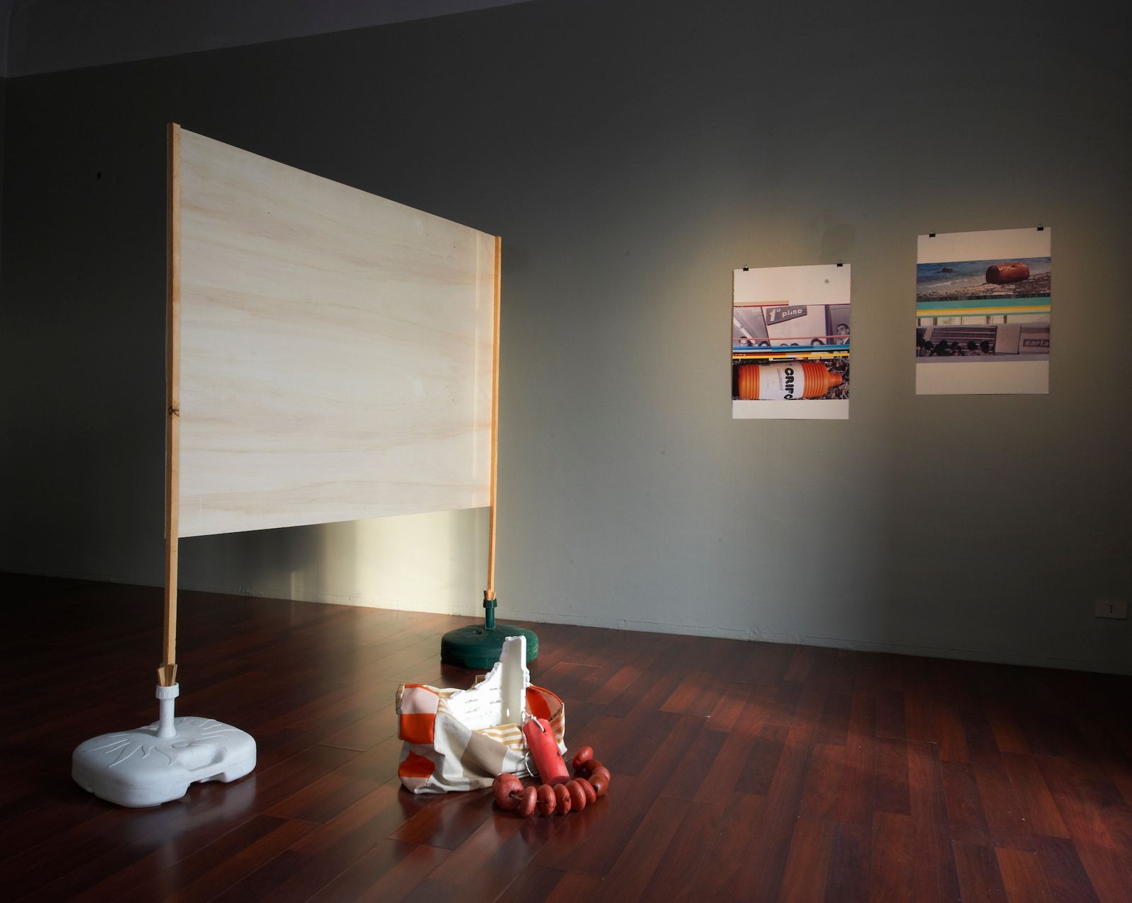 Deborah Ligorio, Public Private Partnership, 2011. Exhibition view, FPAC, Palermo.