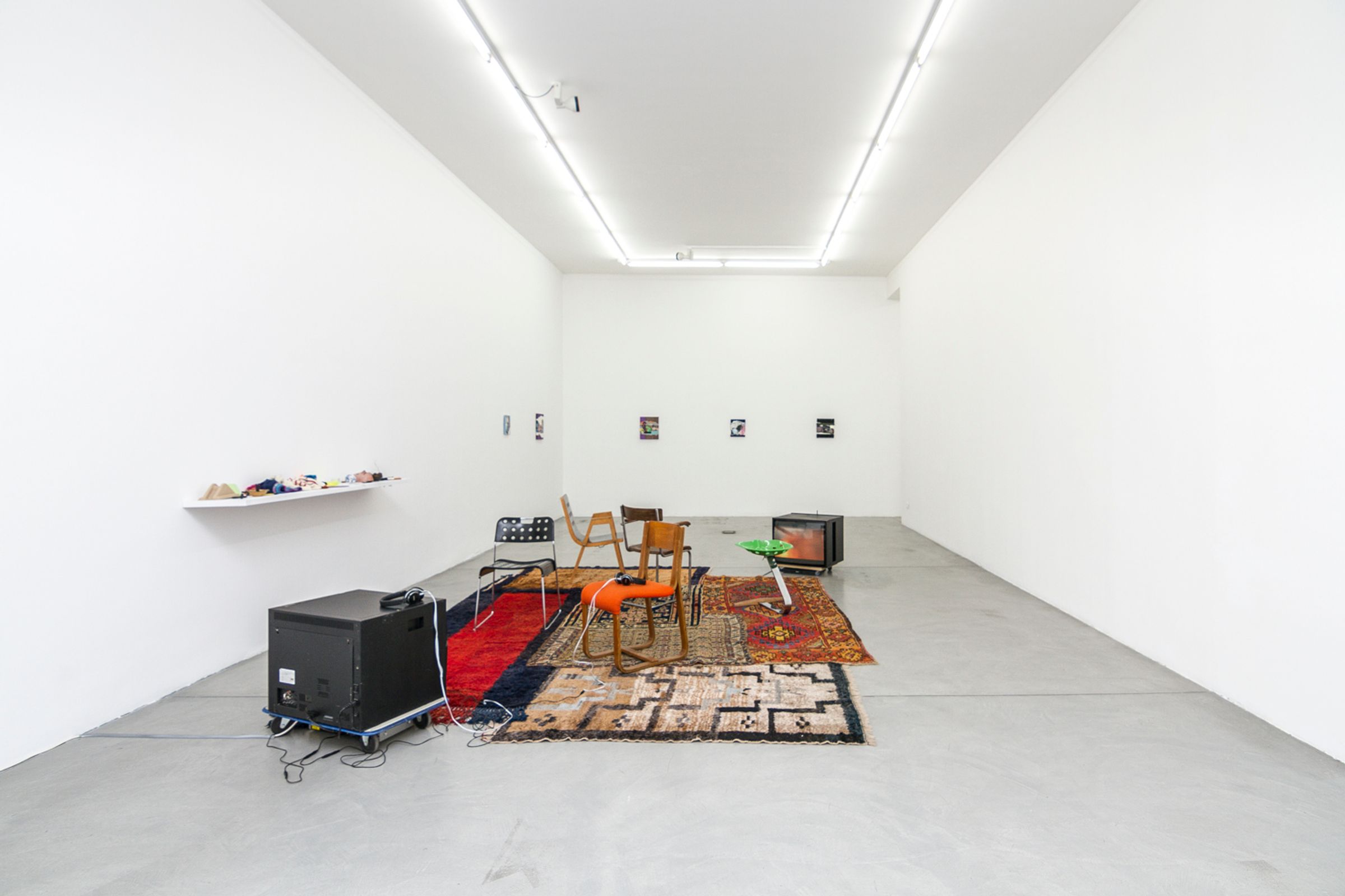 Deborah Ligorio, Accessories in algorithmic gardens, solo show, Francesca Minini Galleria, 2015. Photo M.Zanchi