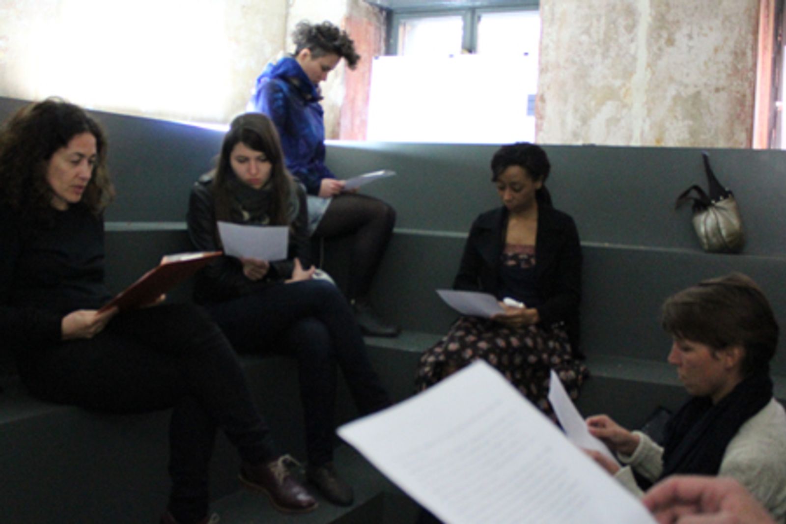 Deborah Ligorio’s workshop Pilot [The Eponym], 2014, The Public School, Archive Kabinett, Berlin.