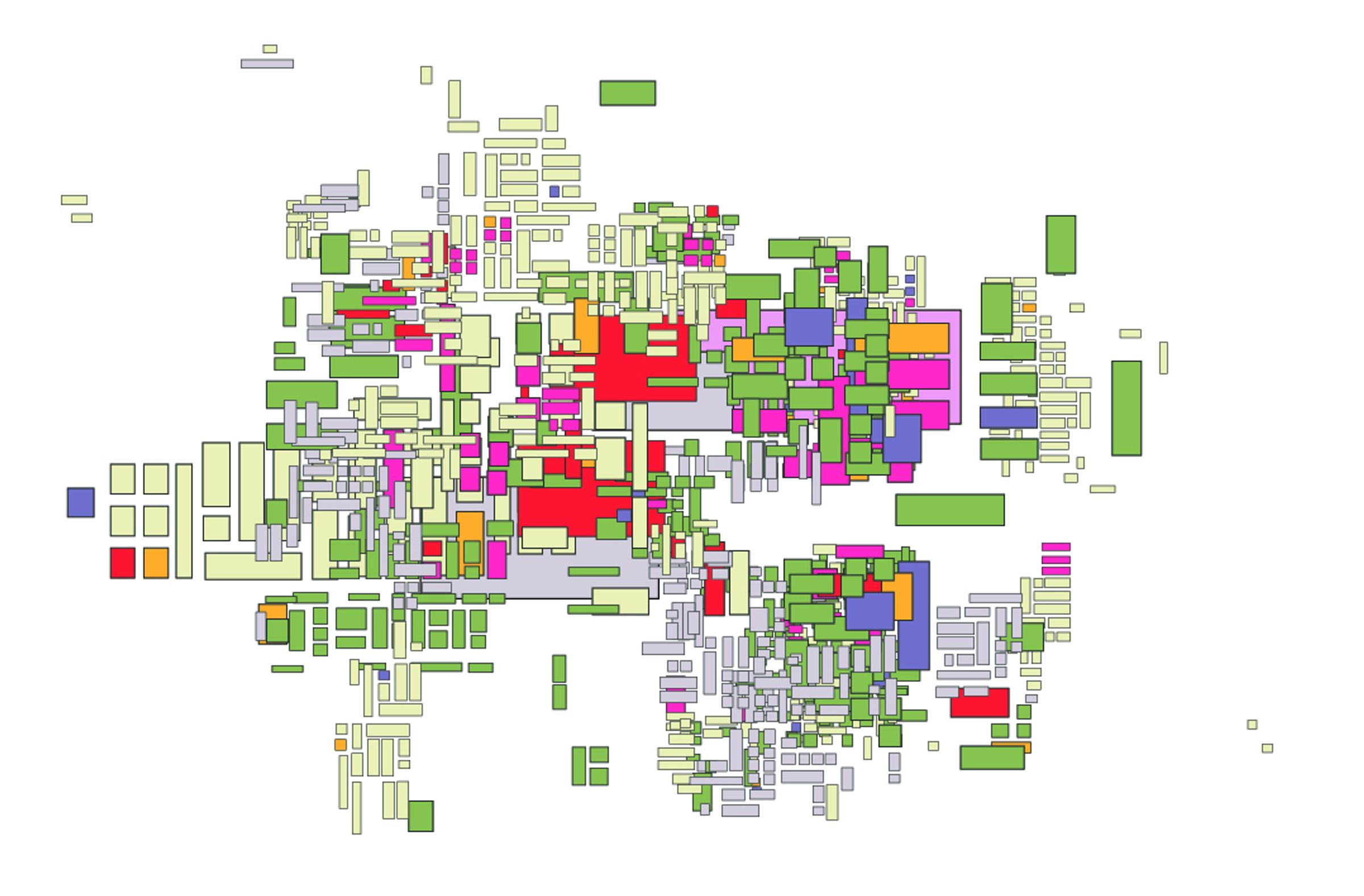 Deborah Ligorio, map0060_b, 2005. Digital print, variable dimensions.