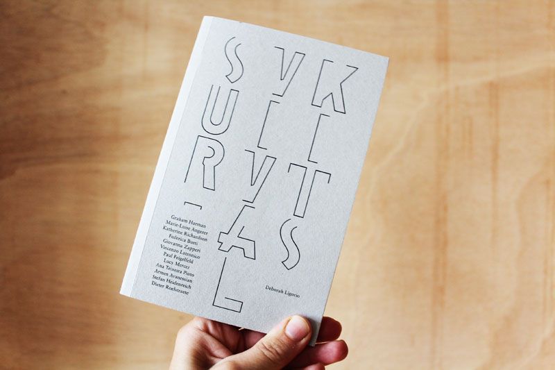Book cover of Survival Kits, 2013, an editorial project by Deborah Ligorio, featuring invited contributions.