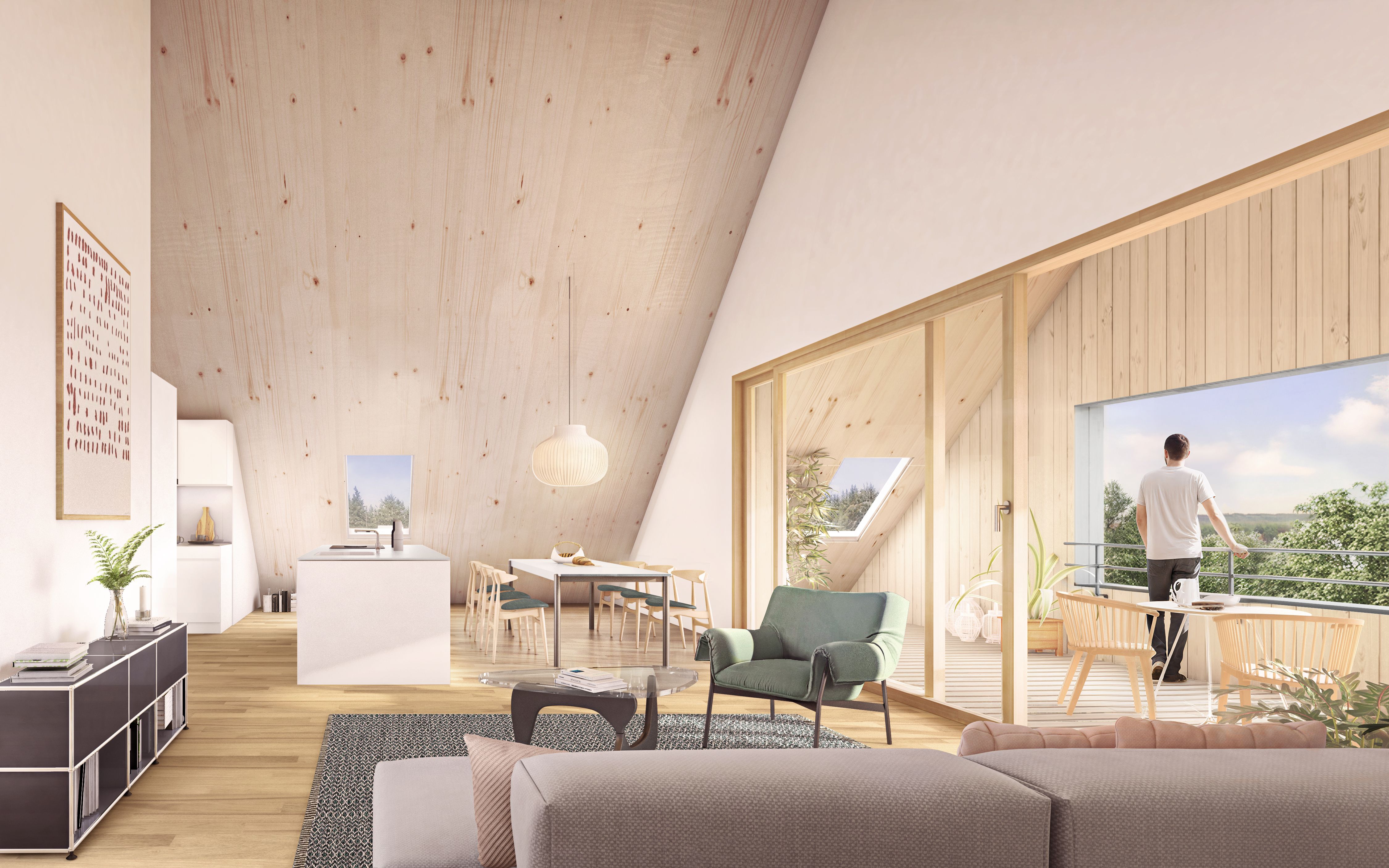 Wohn- und Essbereich