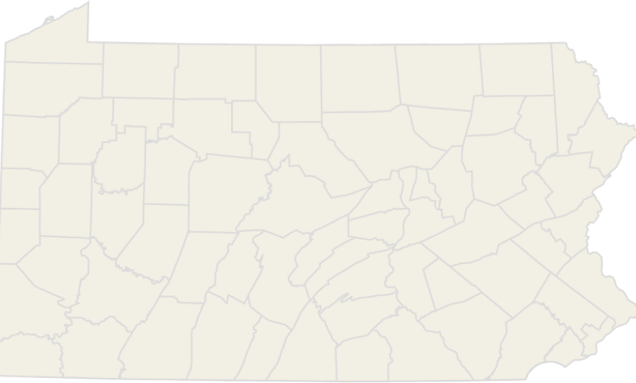 Lesniak Counties Served in PA