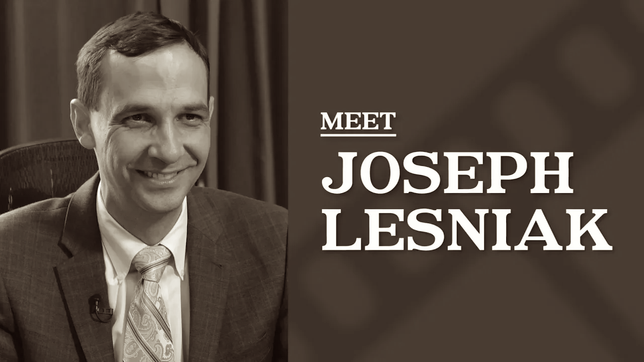 Meet Joseph Lesniak Video Thumbnail