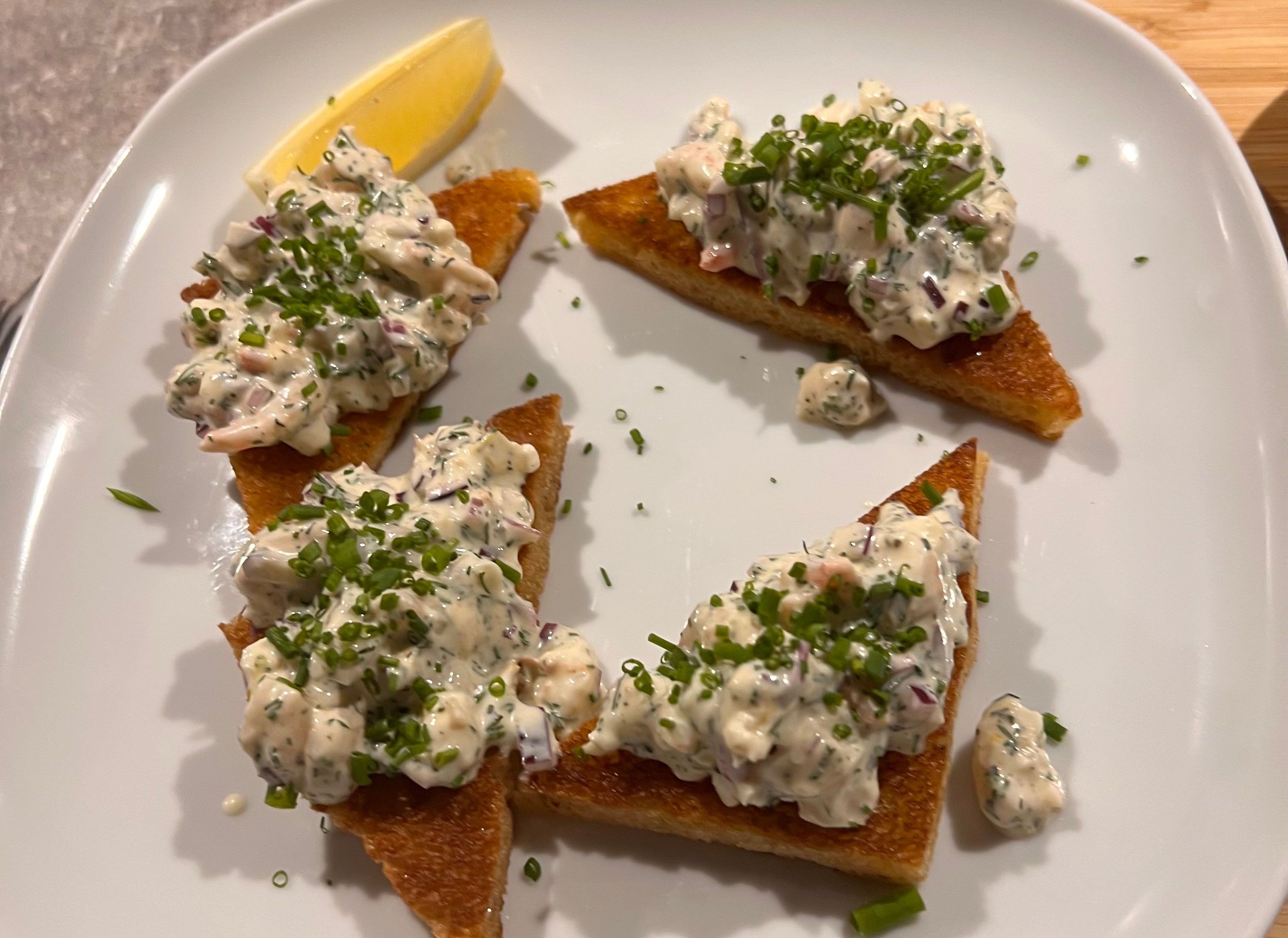 Toast skagen 