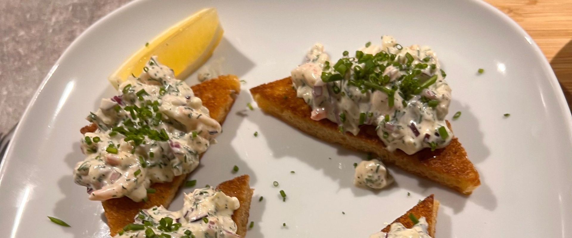 Toast skagen
