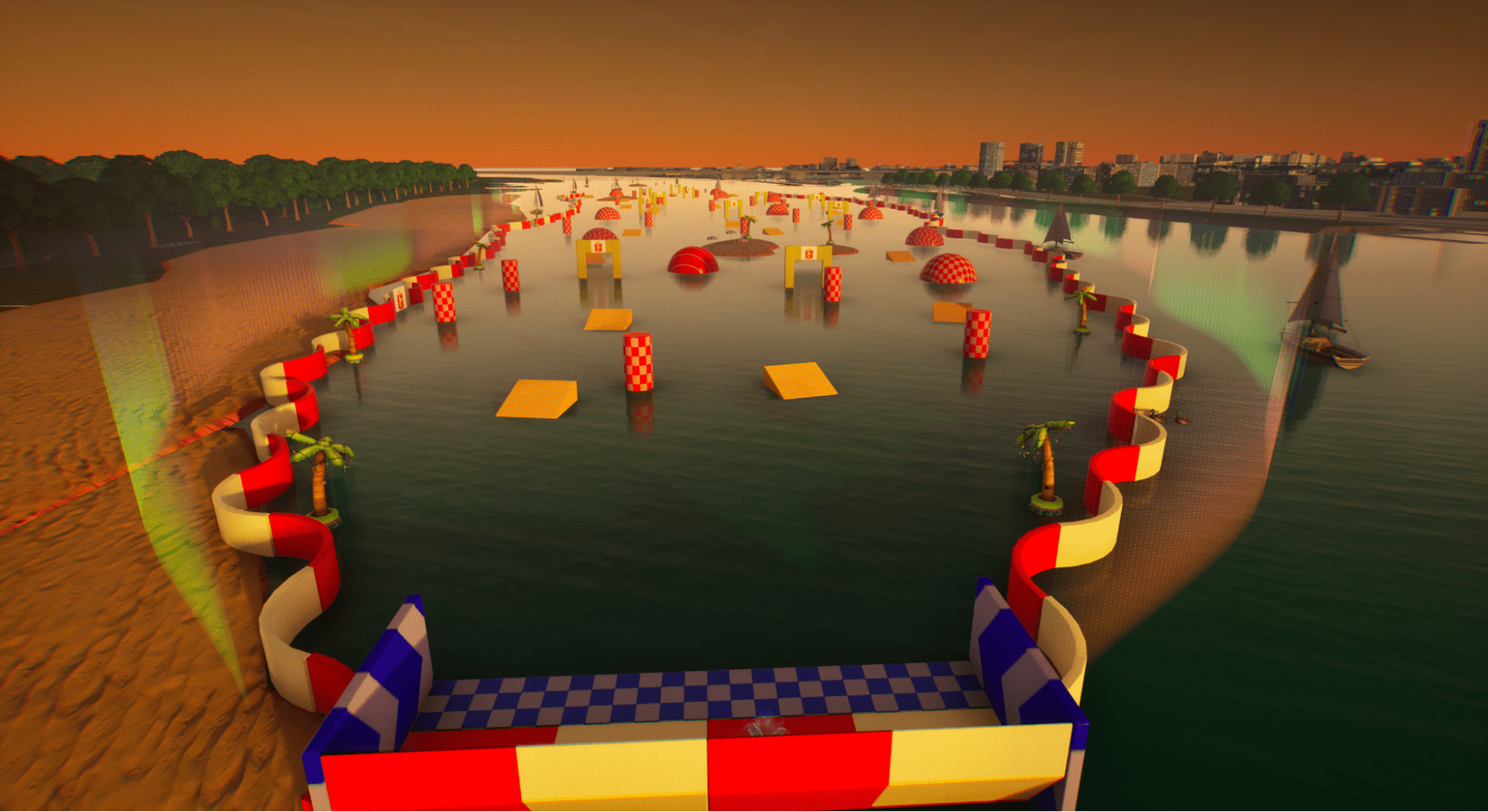 wyścigi na wiśle warszawa