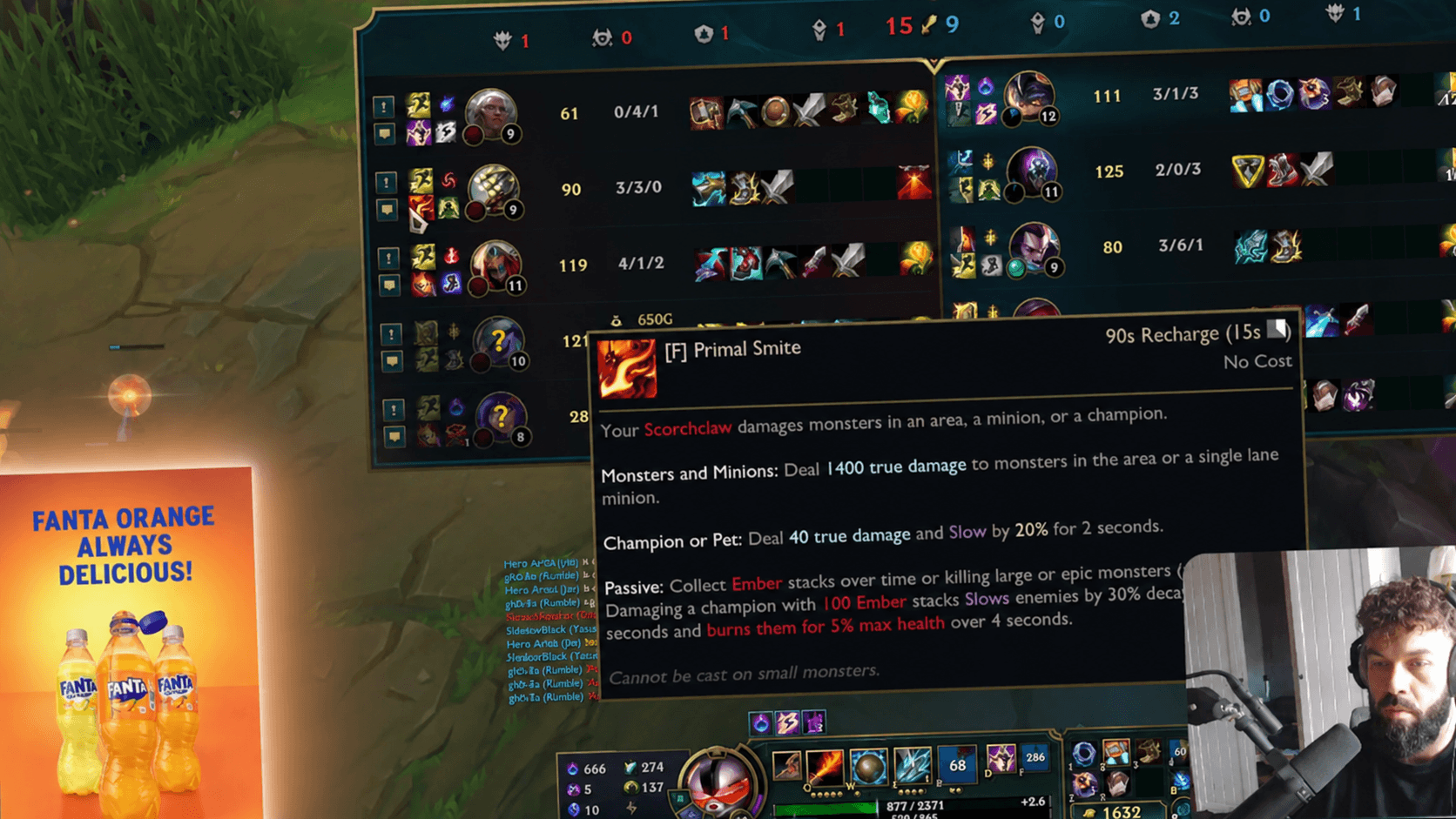 League of legends challenges fanta sip of wanta fanta