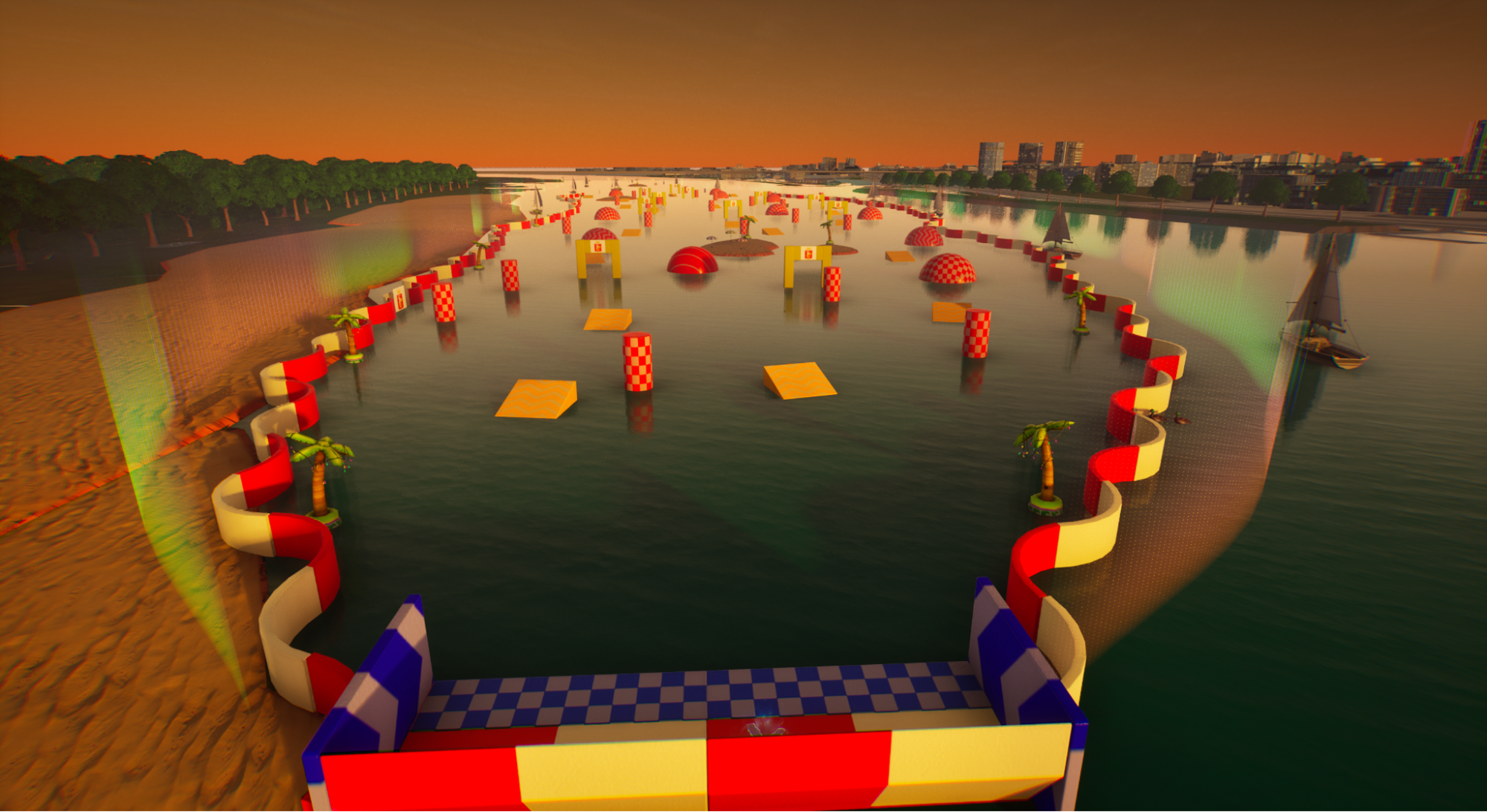 wyścigi na wiśle warszawa