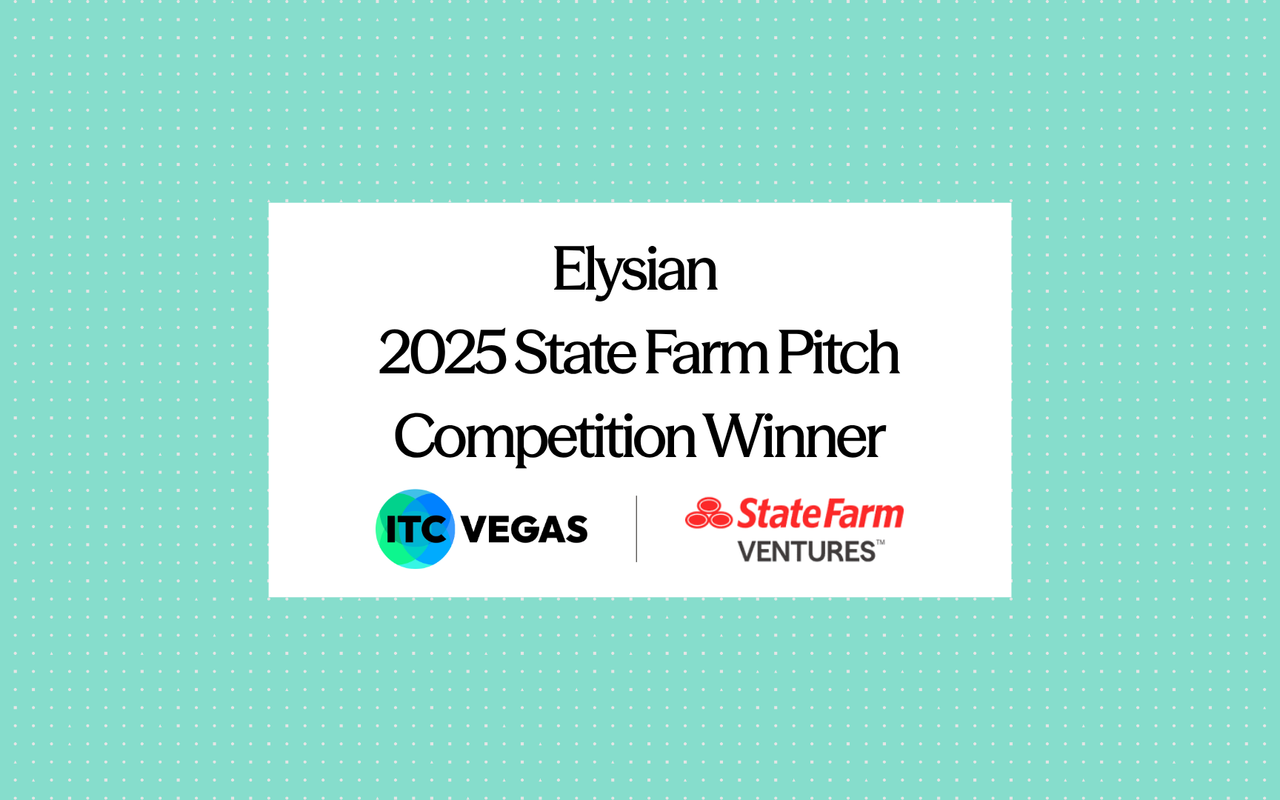 Elysian wins the State Farm Startup Pitch Competition at ITC Vegas 2025
